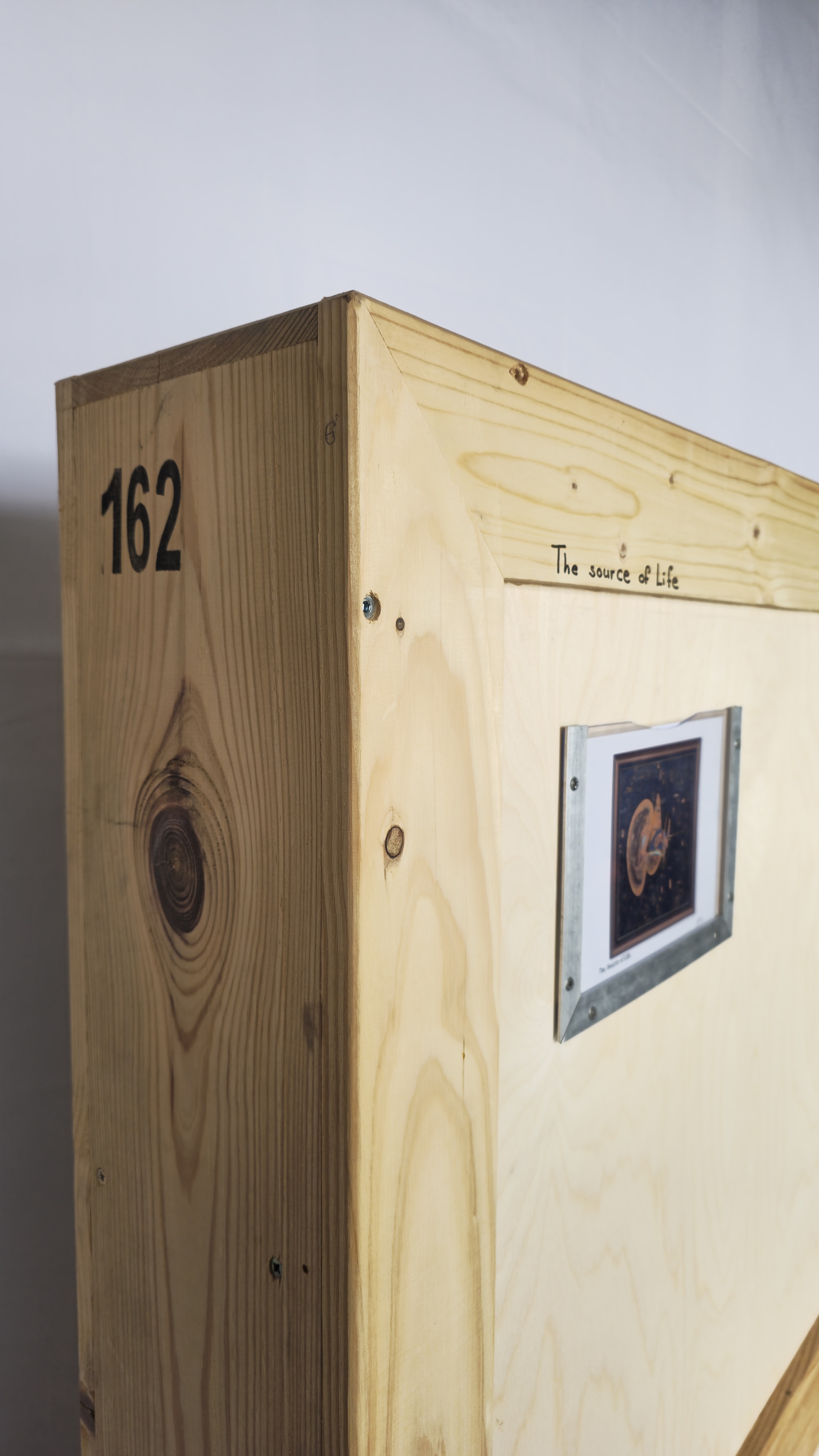 Marcature della cassa per La fonte della vita, 2007