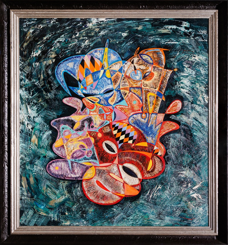 Twin Clowns: Venice di Gheorghe Virtosu