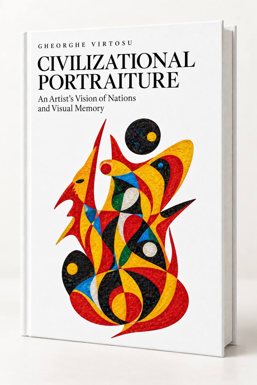 Nuovo libro Gheorghe Virtosu: La visione di un artista delle nazioni e della memoria visiva — Ritrattistica delle civiltà esplora la visione dell’artista sulle nazioni, l’identità e la memoria culturale
