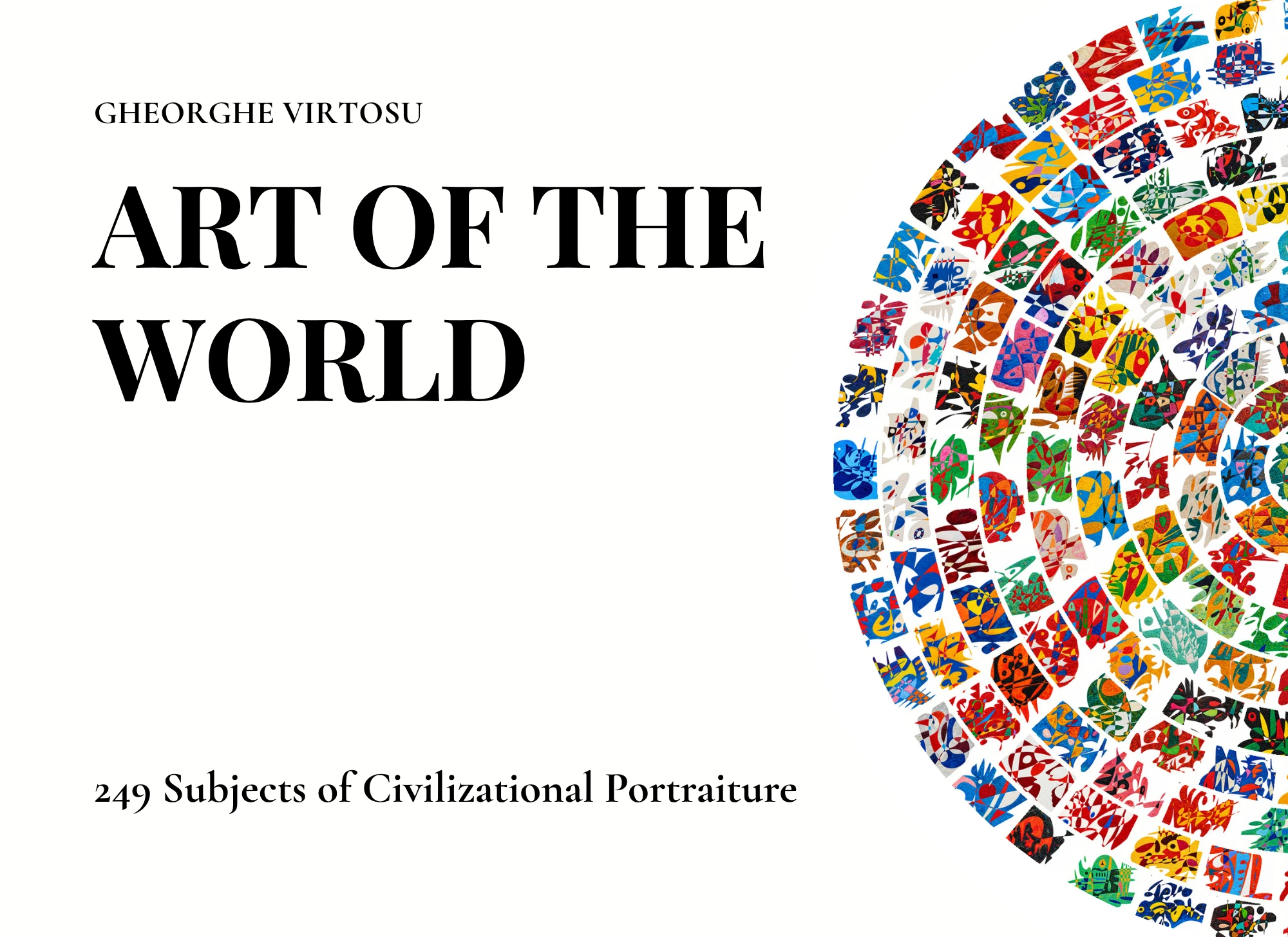 Progetto di arte contemporanea L’Arte del mondo di Gheorghe Virtosu, presentato da El Arte Monumental