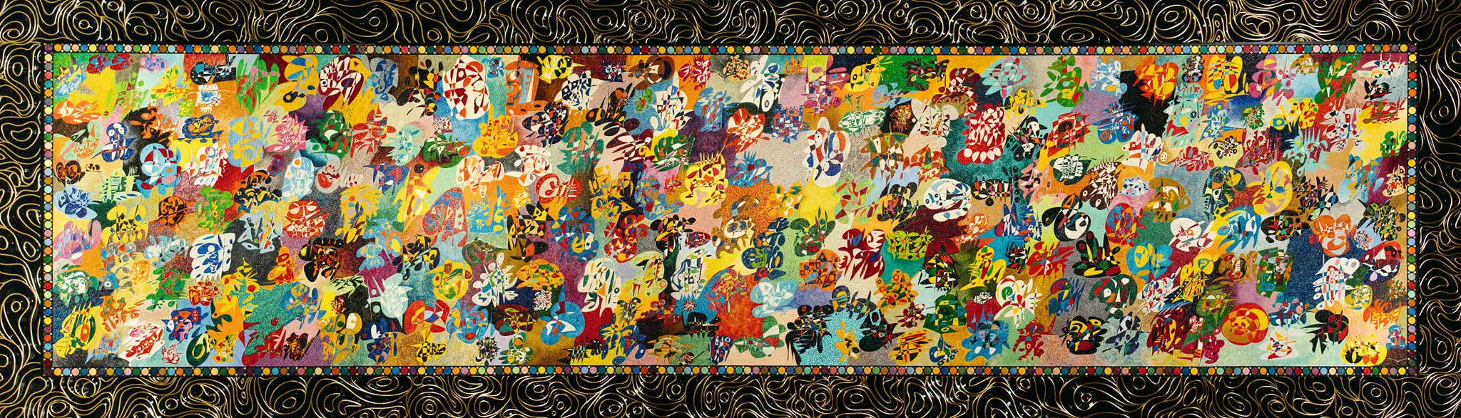 DNA Divino – monumental oil painting by Gheorghe Virtosu