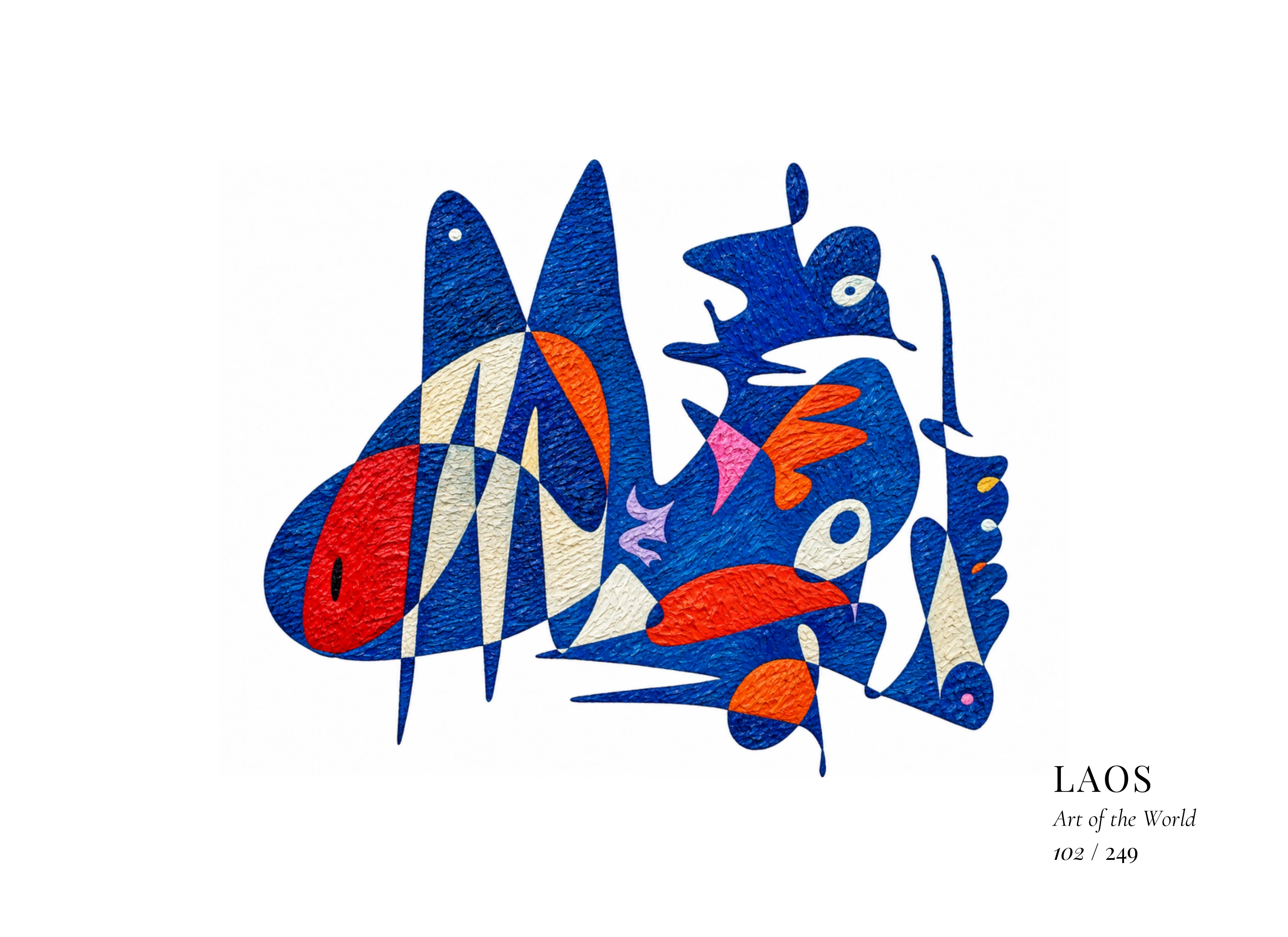 Opera Laos di Gheorghe Virtosu dalla serie Art of the World
