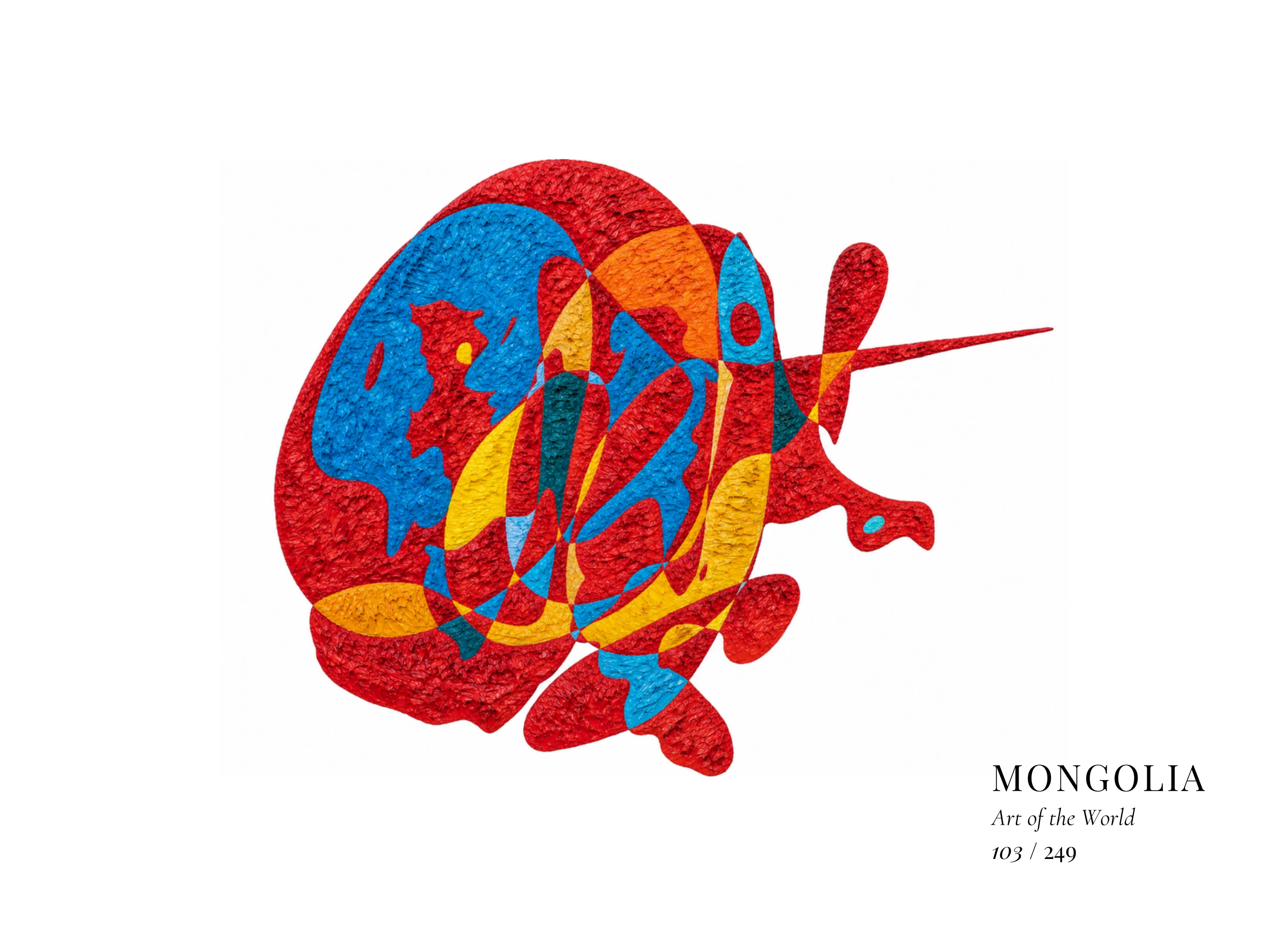 Opera Mongolia di Gheorghe Virtosu dalla serie Art of the World