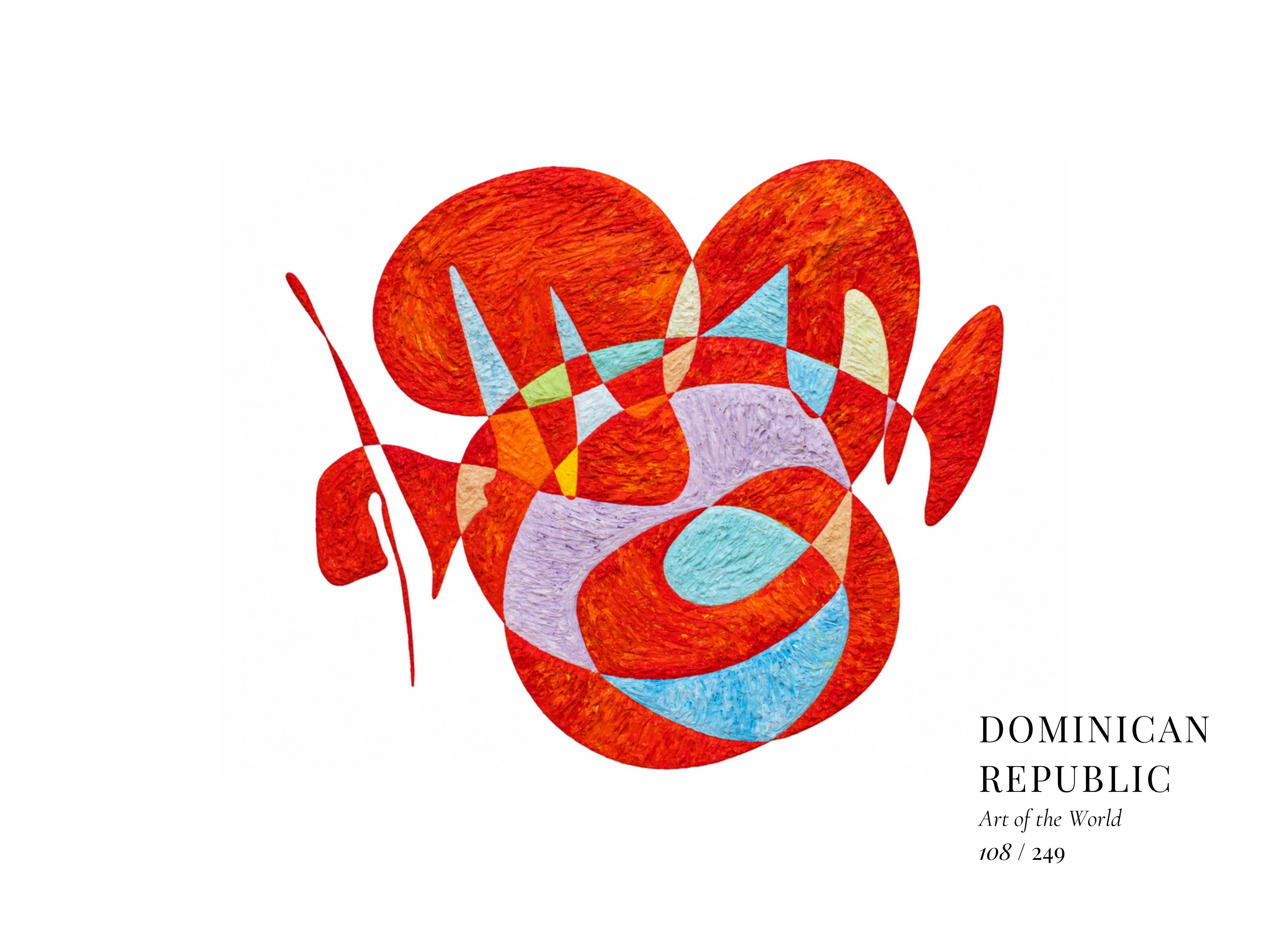 Opera Dominican Republic di Gheorghe Virtosu dalla serie Art of the World