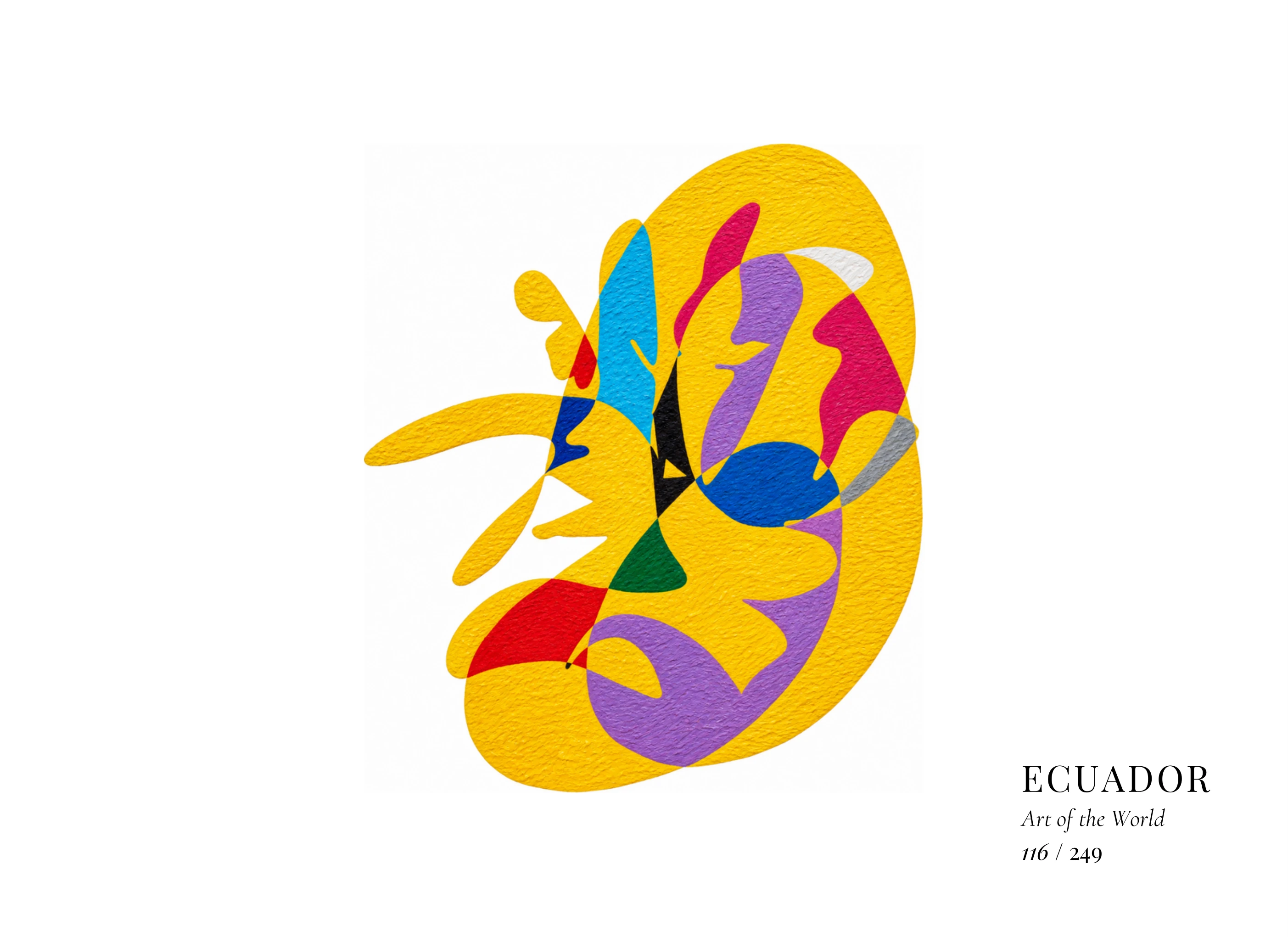 Opera Ecuador di Gheorghe Virtosu dalla serie Art of the World