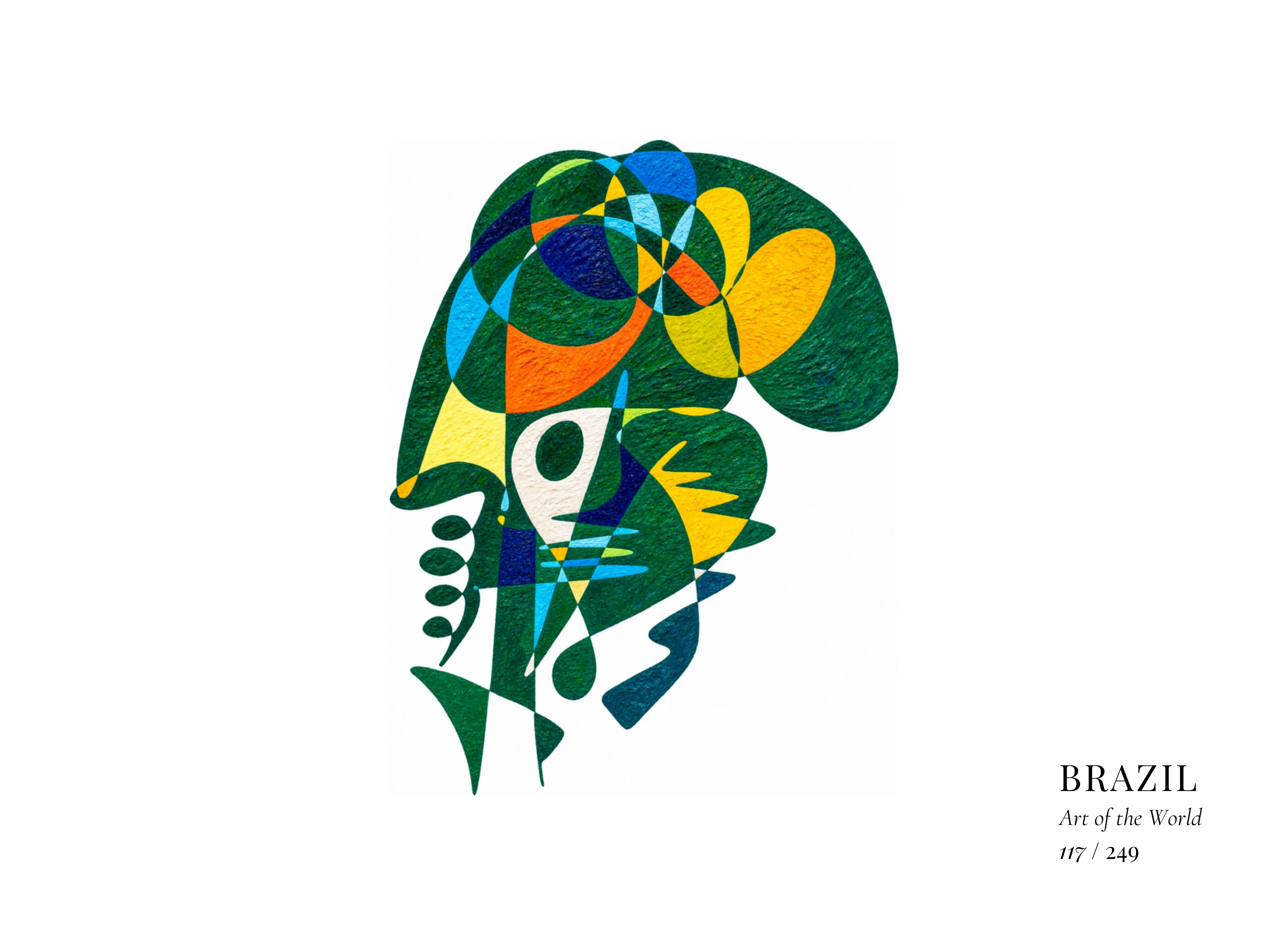 Opera Brazil di Gheorghe Virtosu dalla serie Art of the World