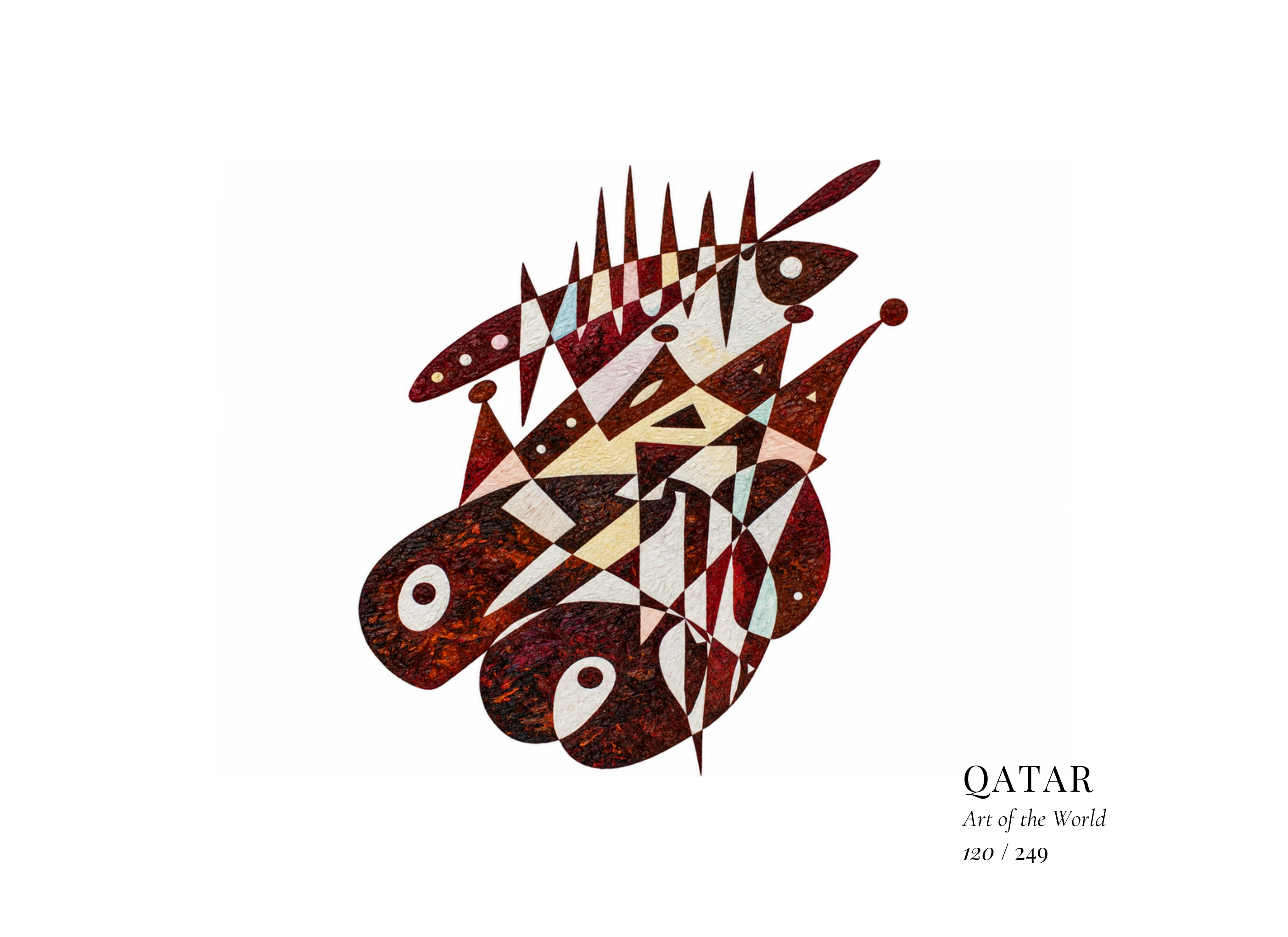 Opera Qatar di Gheorghe Virtosu dalla serie Art of the World