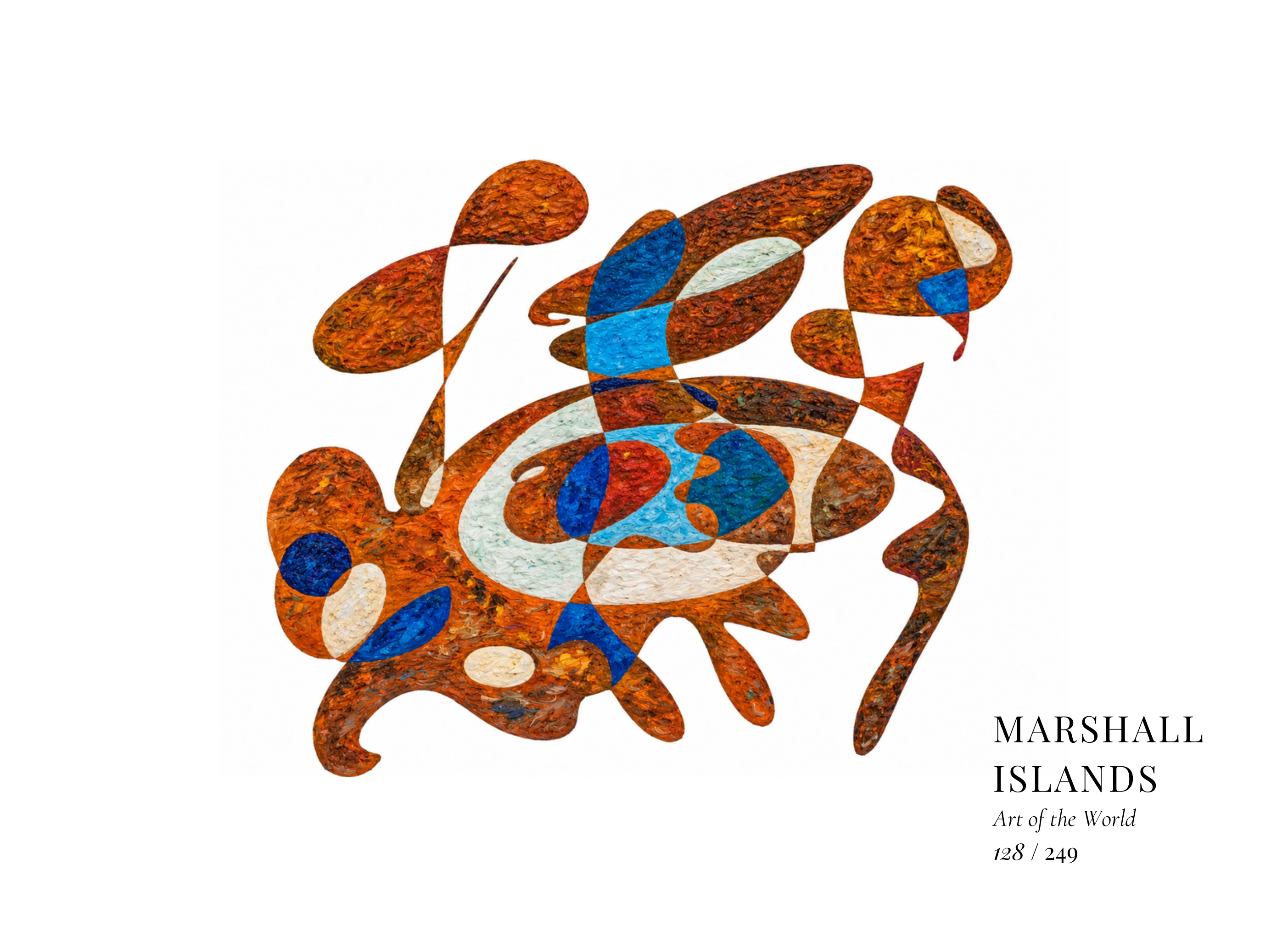 Opera Marshall Islands di Gheorghe Virtosu dalla serie Art of the World