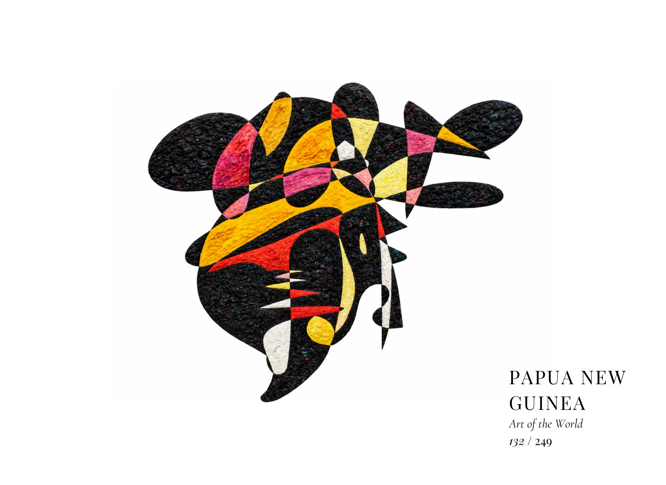 Opera Papua New Guinea di Gheorghe Virtosu dalla serie Art of the World