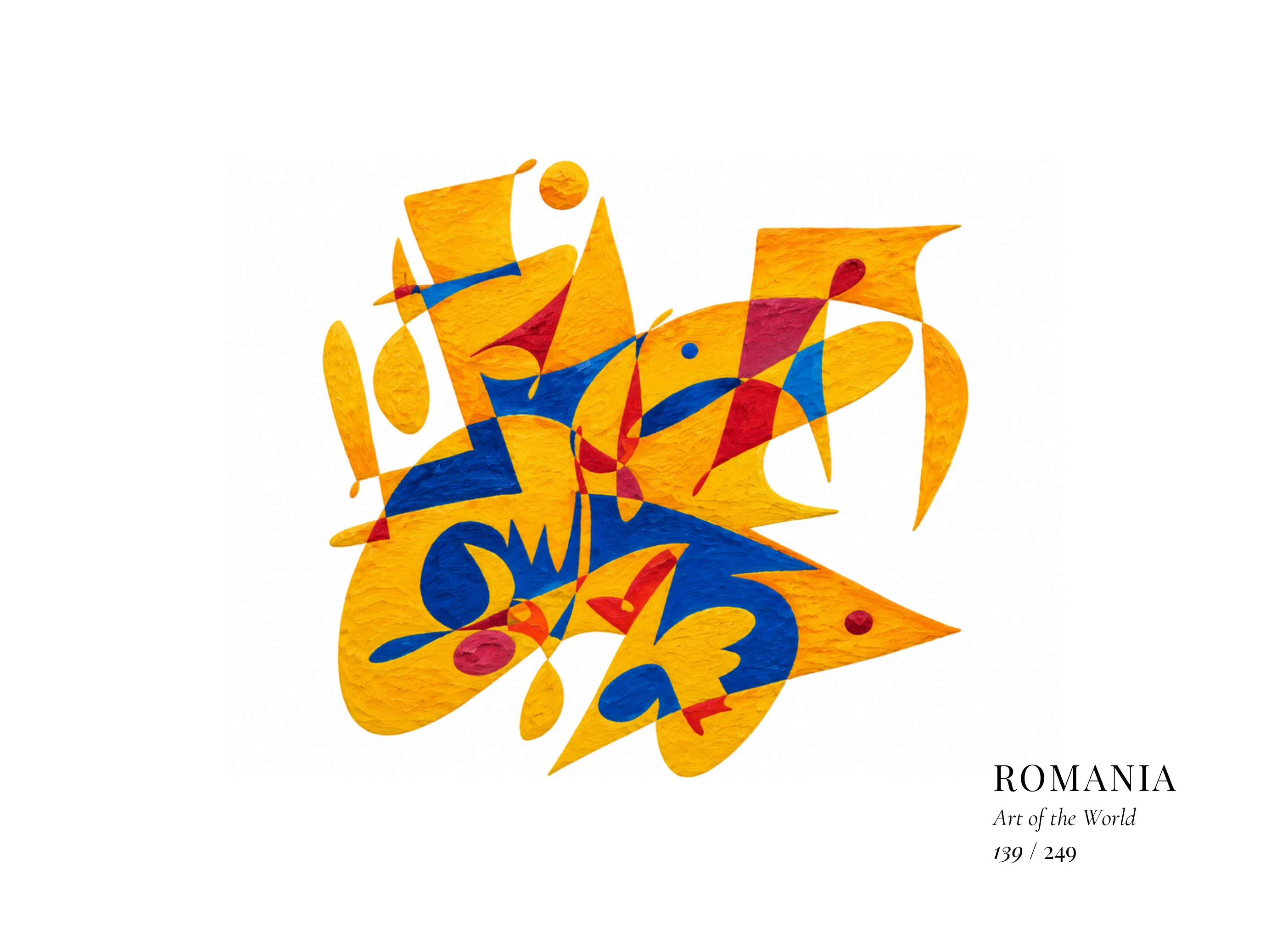 Opera Romania di Gheorghe Virtosu dalla serie Art of the World