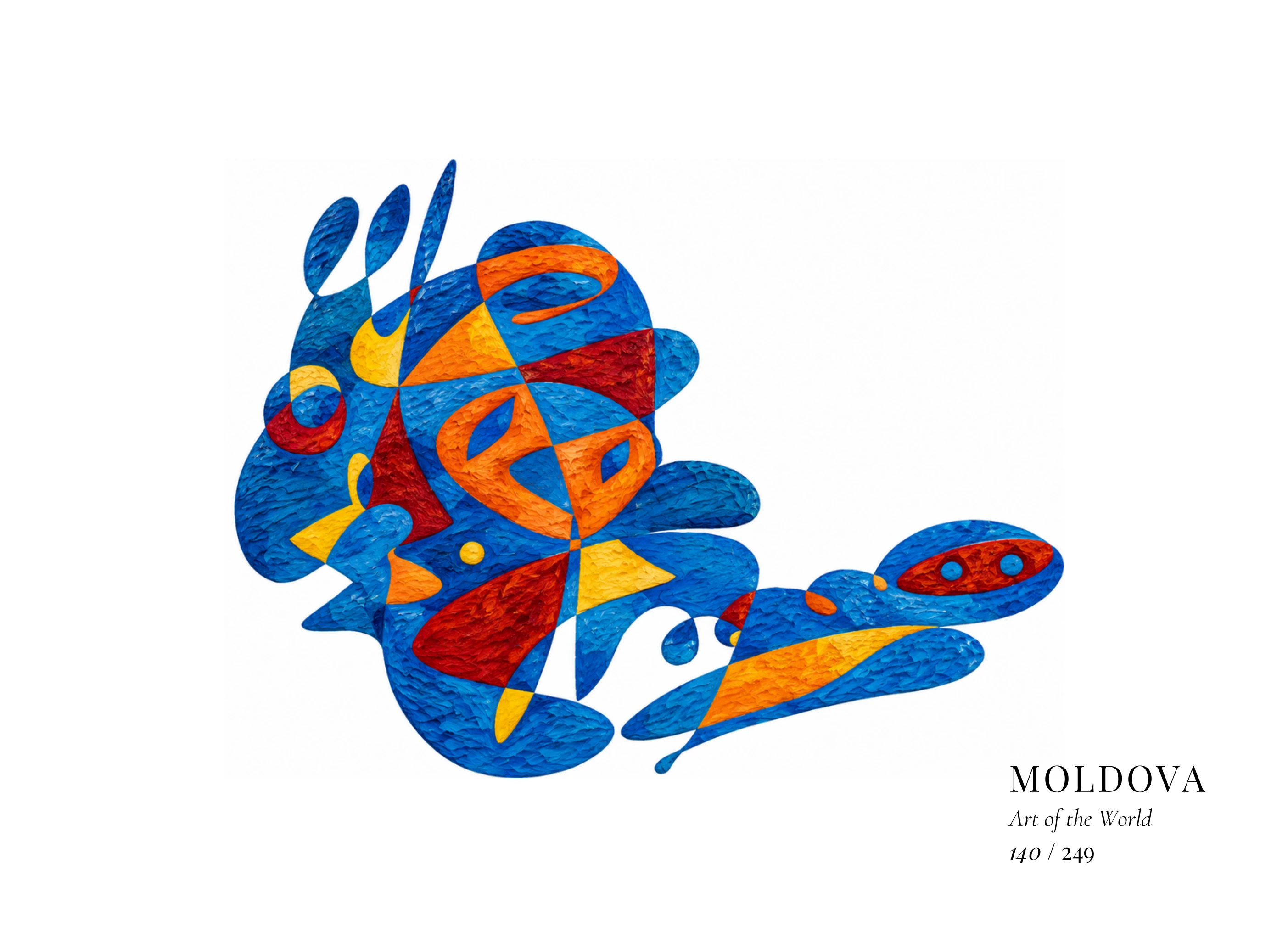 Opera Moldova di Gheorghe Virtosu dalla serie Art of the World