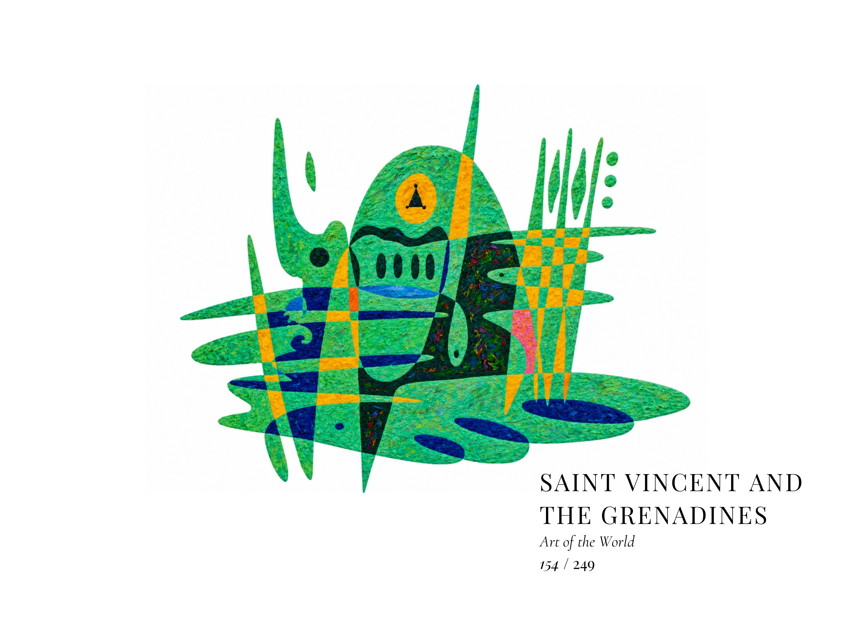 Opera Saint Vincent and the Grenadines di Gheorghe Virtosu dalla serie Art of the World