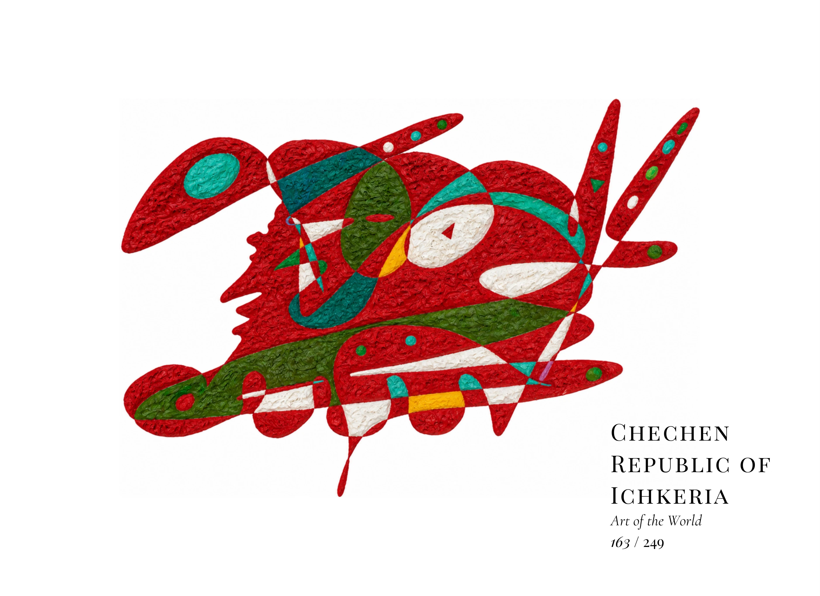 Opera Chechen Republic of Ichkeria di Gheorghe Virtosu dalla serie Art of the World