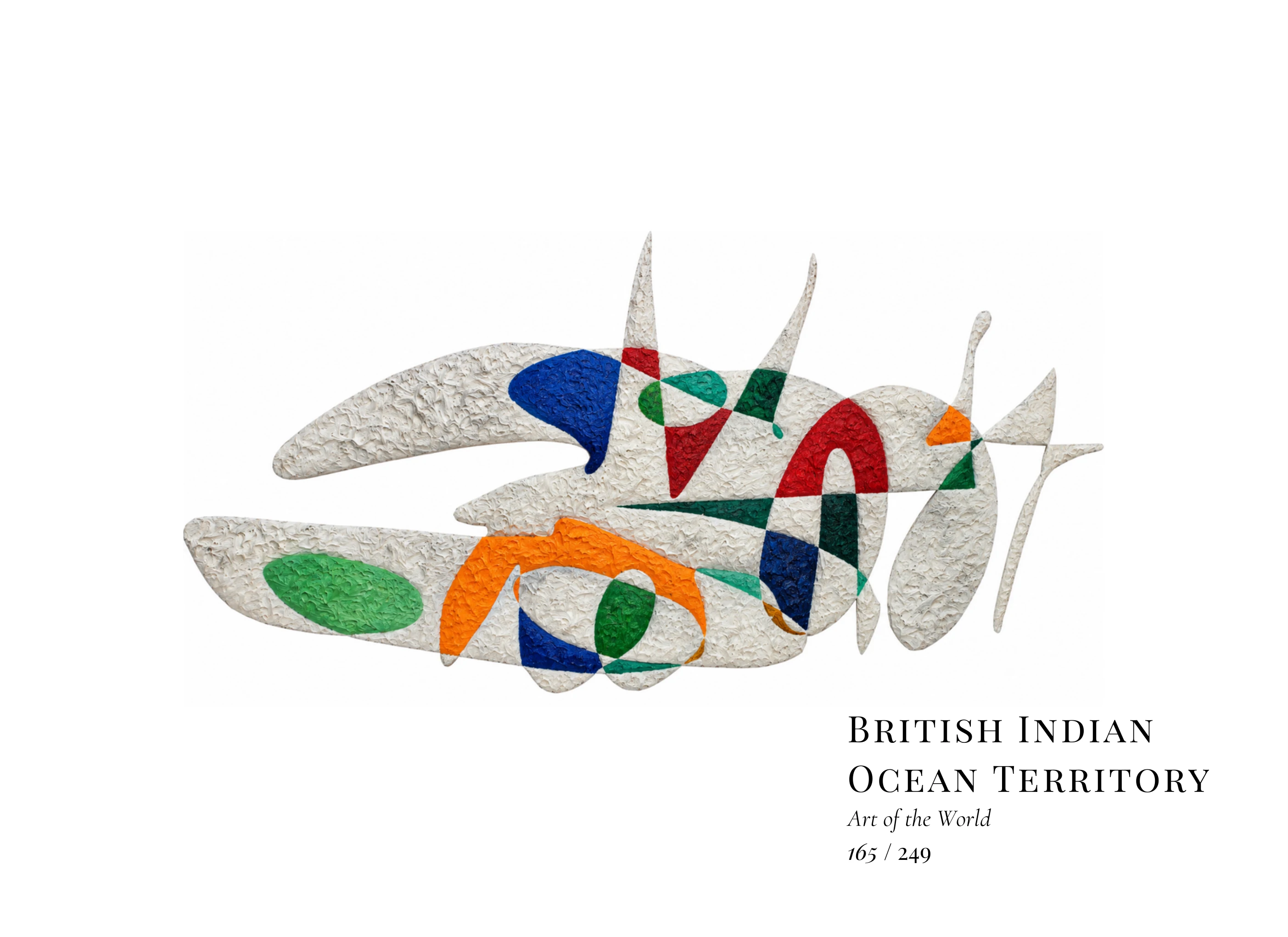Opera British Indian Ocean Territory di Gheorghe Virtosu dalla serie Art of the World