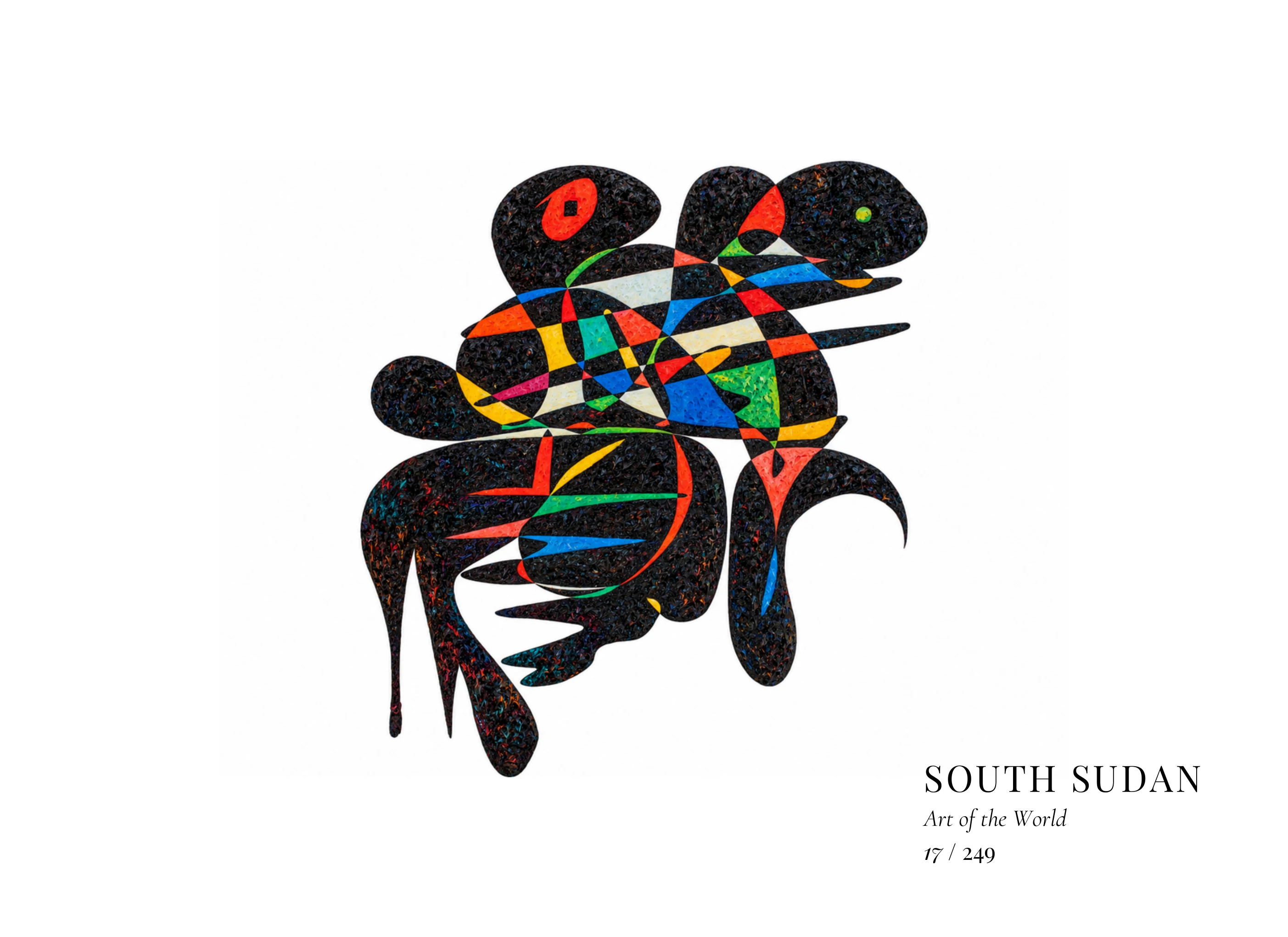 Opera South Sudan di Gheorghe Virtosu dalla serie Art of the World