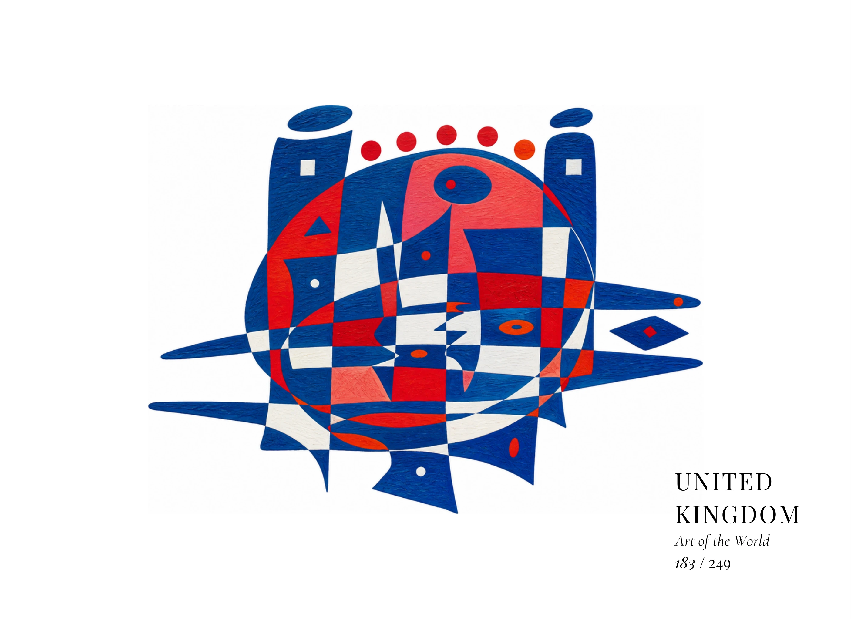 Opera United Kingdom di Gheorghe Virtosu dalla serie Art of the World