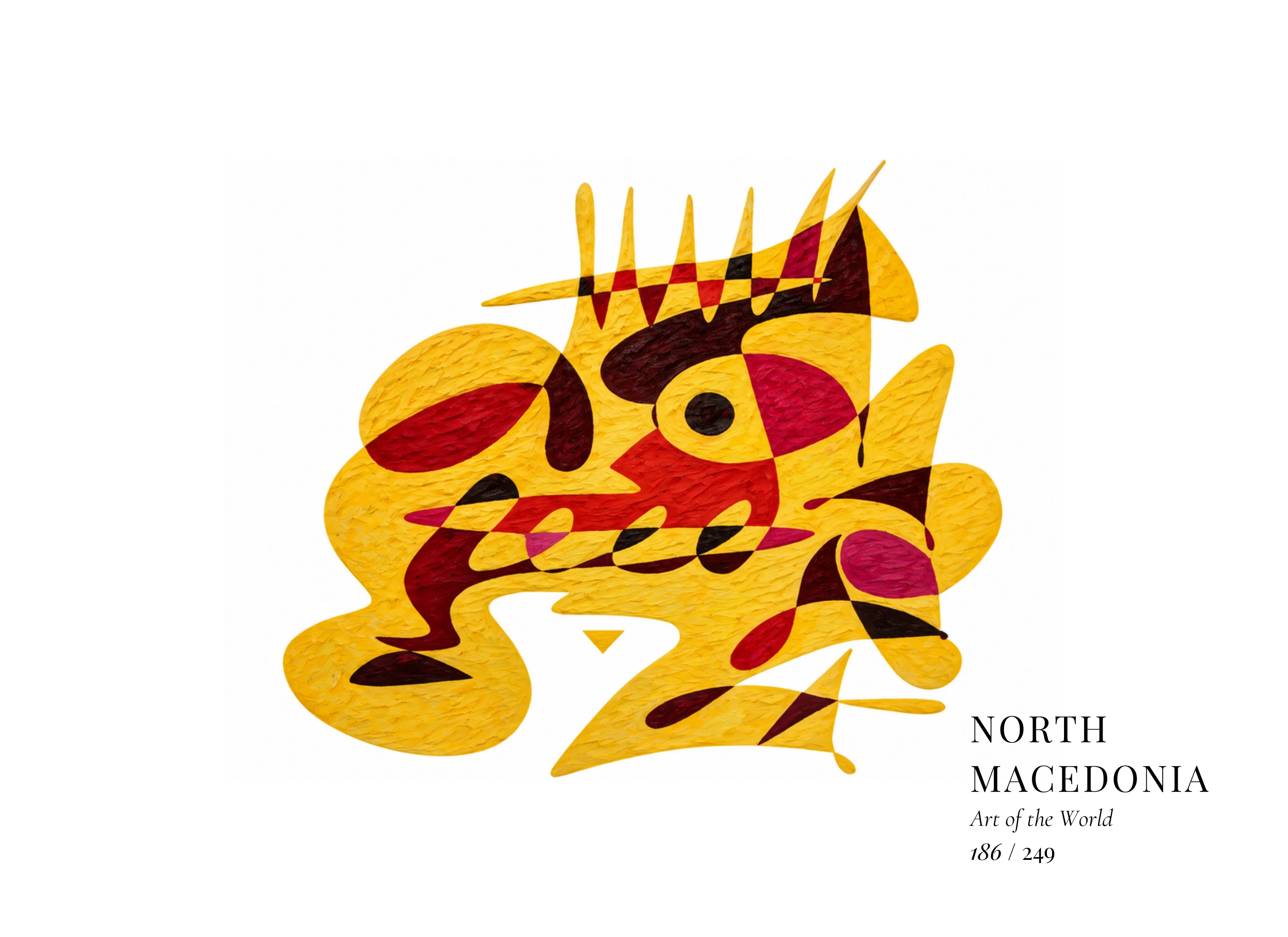 Opera North Macedonia di Gheorghe Virtosu dalla serie Art of the World