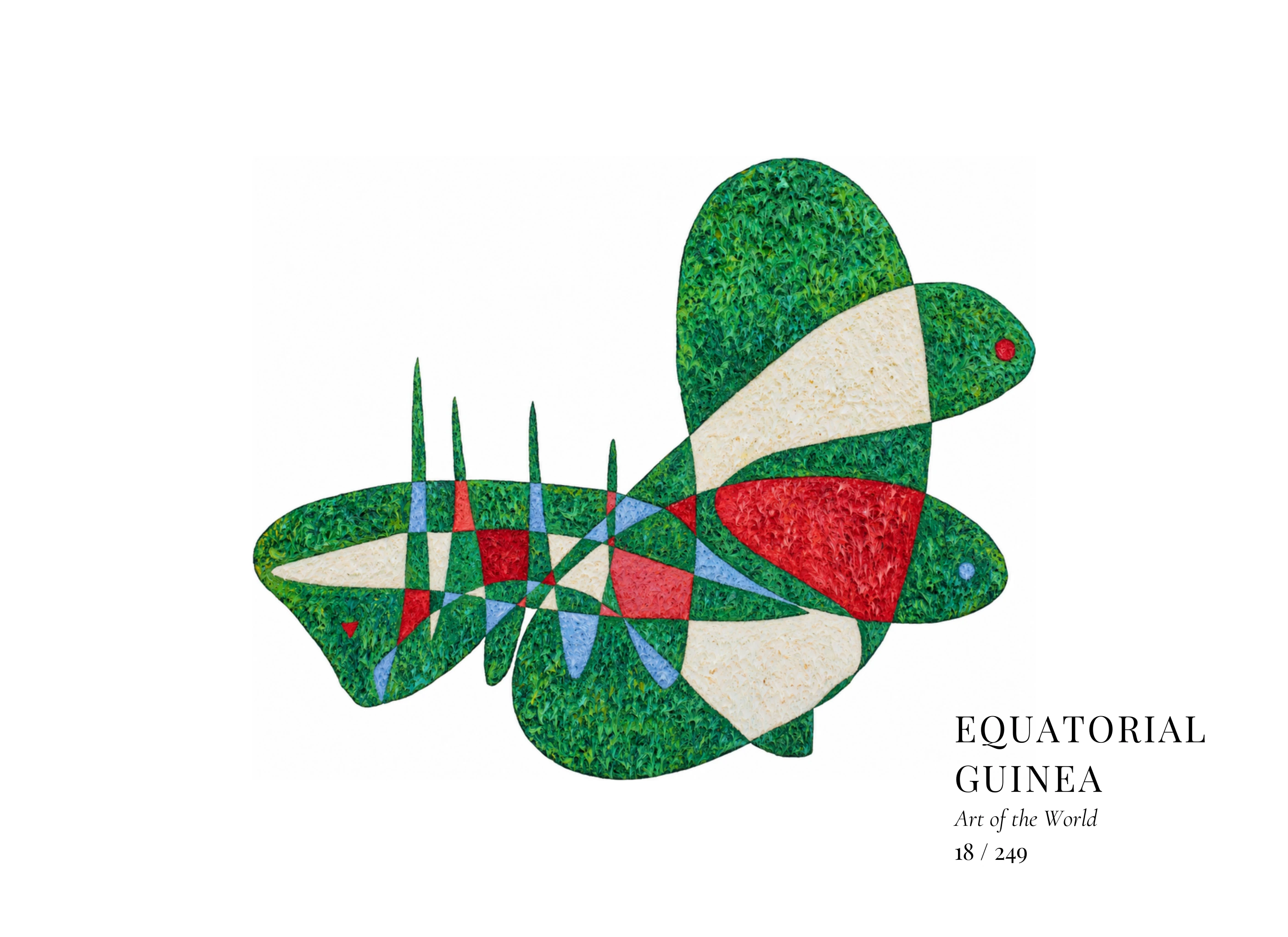 Opera Equatorial Guinea di Gheorghe Virtosu dalla serie Art of the World