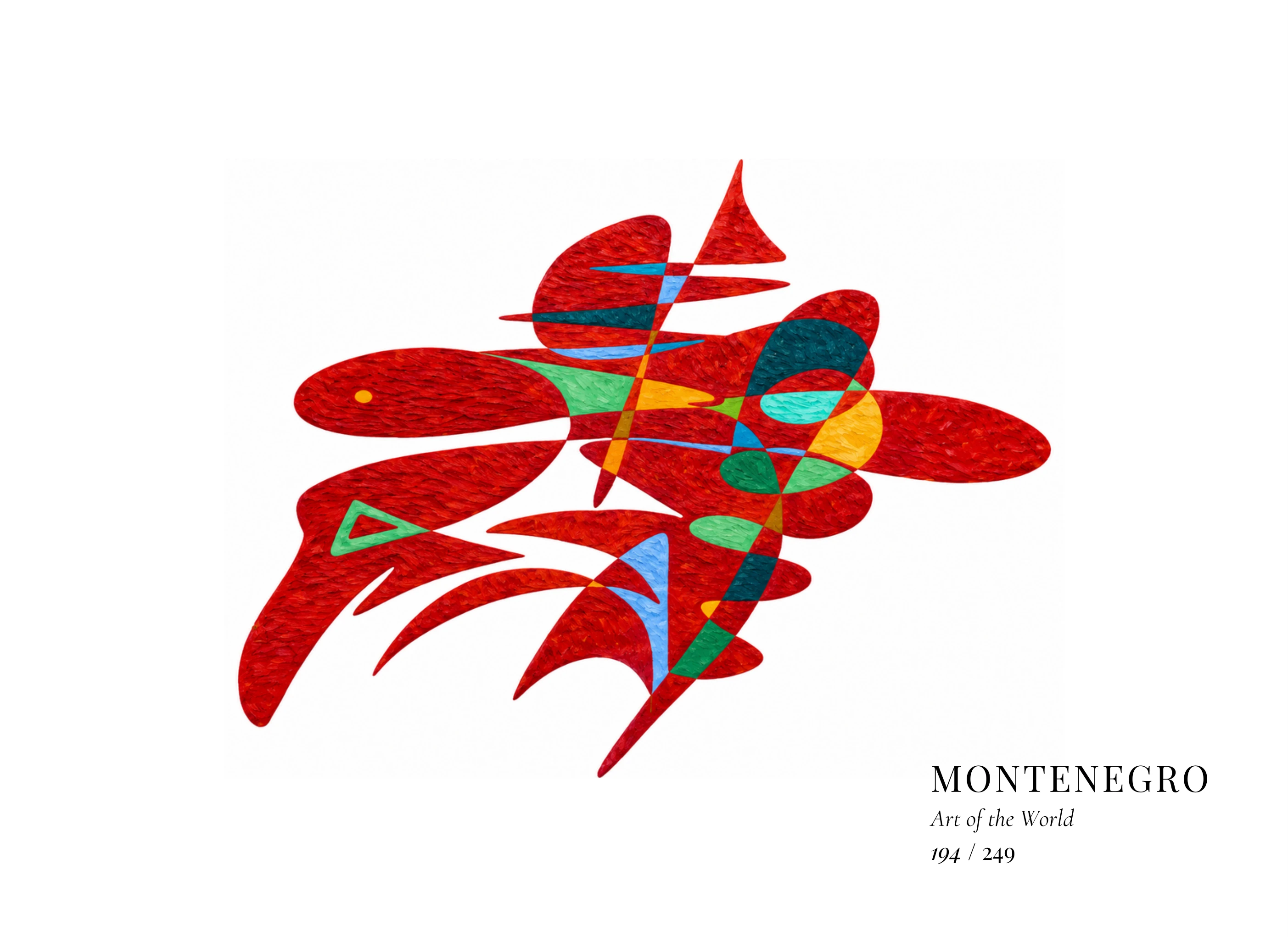 Opera Montenegro di Gheorghe Virtosu dalla serie Art of the World