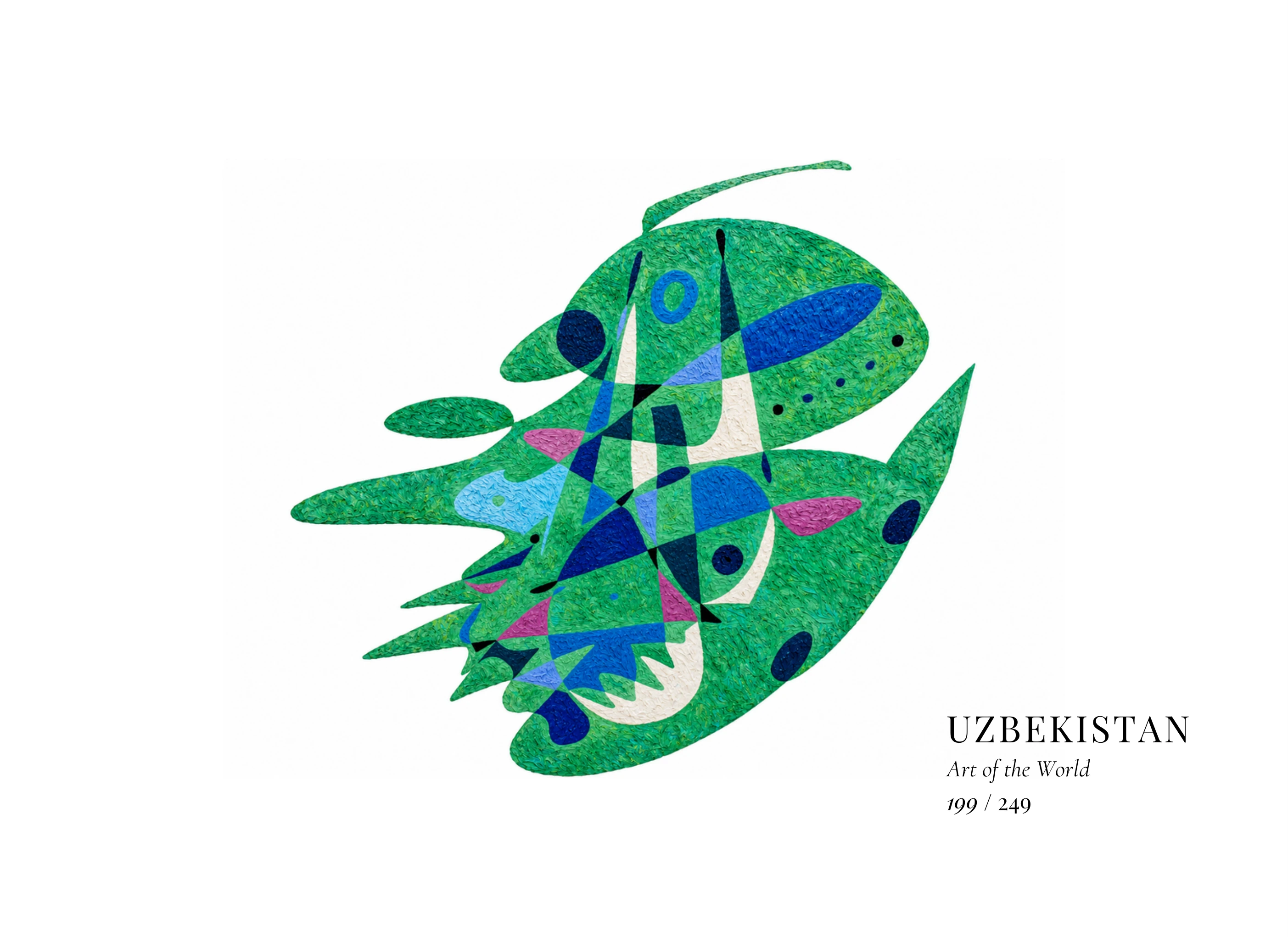 Opera Uzbekistan di Gheorghe Virtosu dalla serie Art of the World