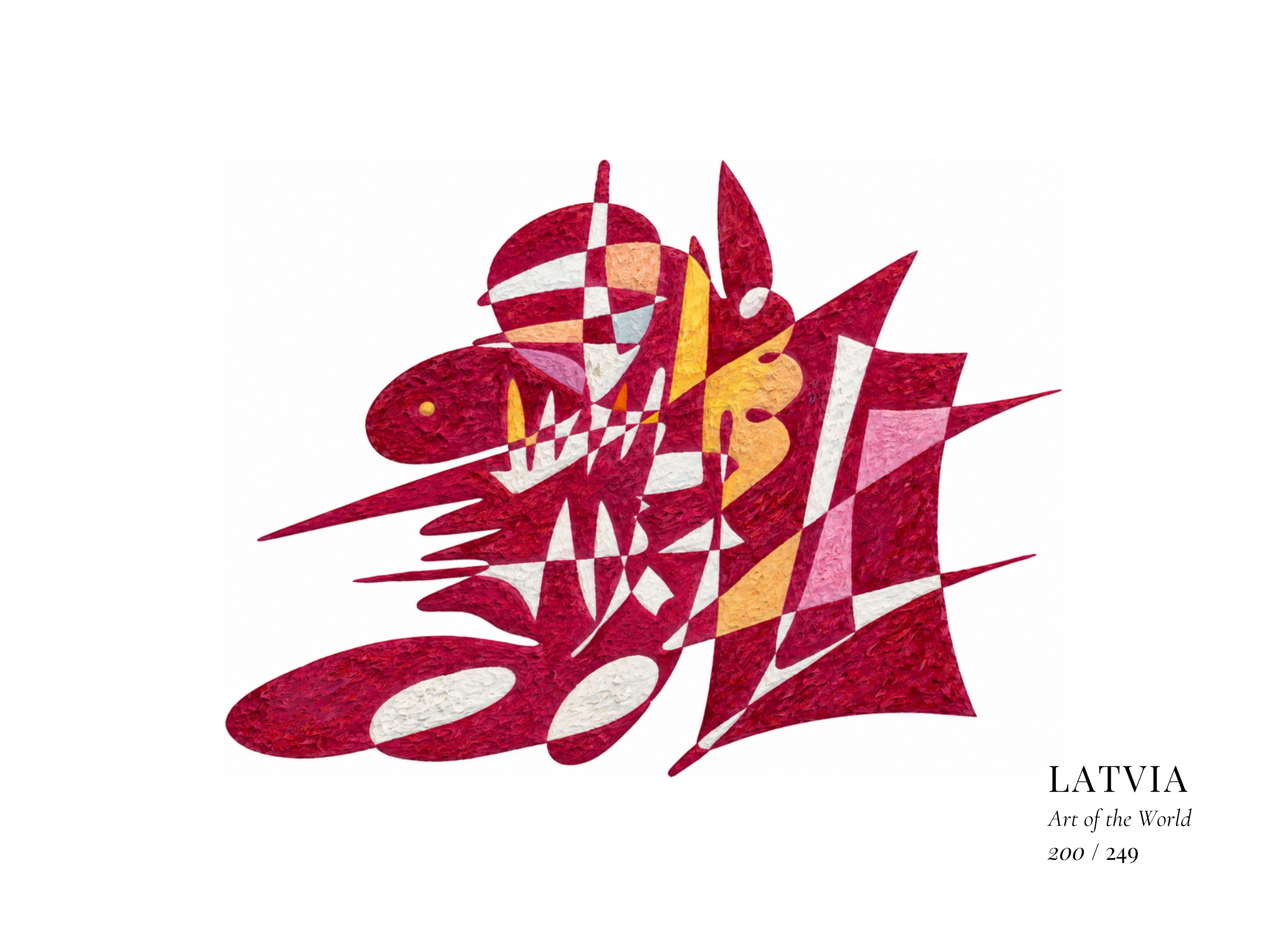 Opera Latvia di Gheorghe Virtosu dalla serie Art of the World