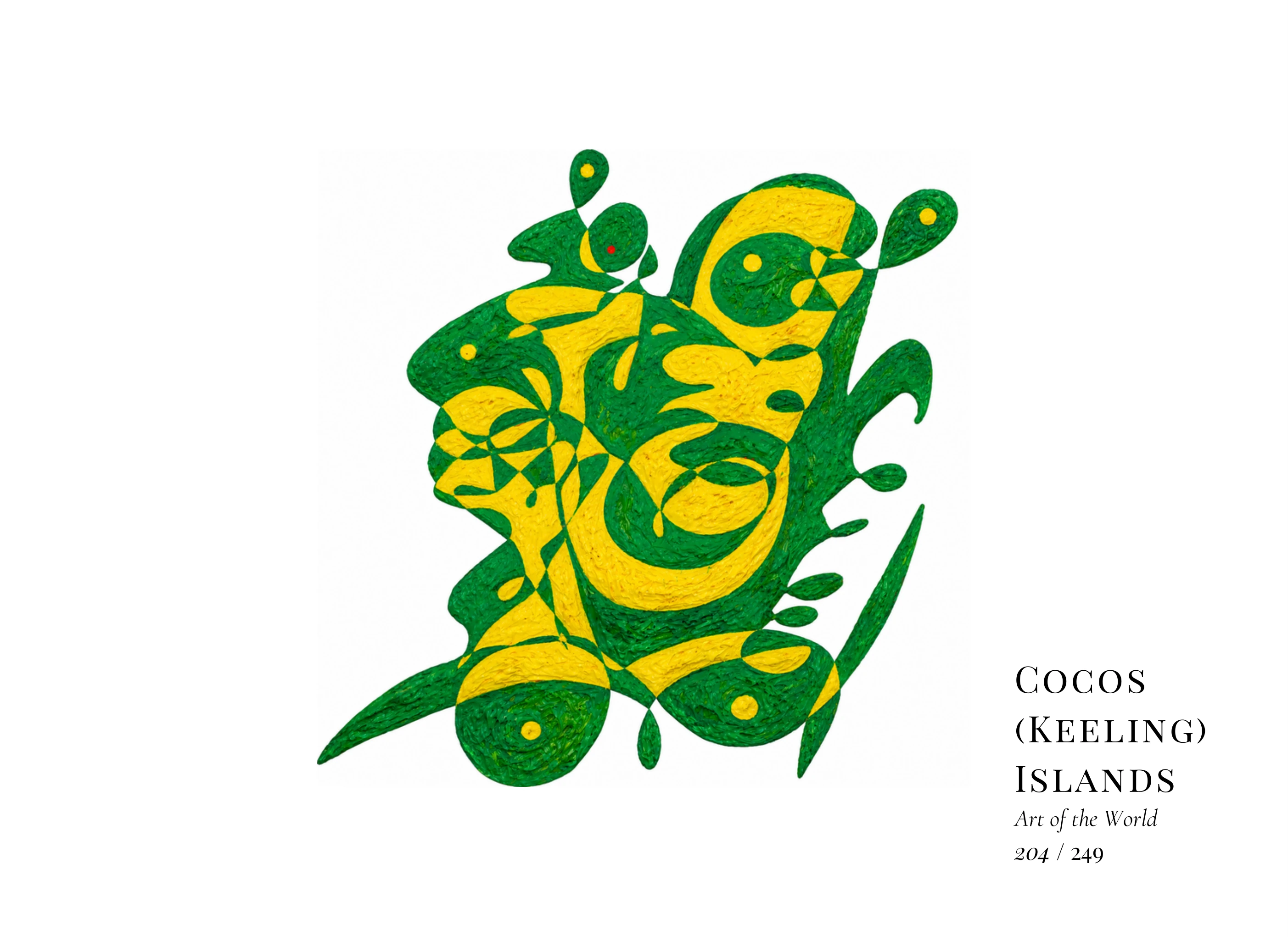 Opera Cocos (Keeling) Islands di Gheorghe Virtosu dalla serie Art of the World