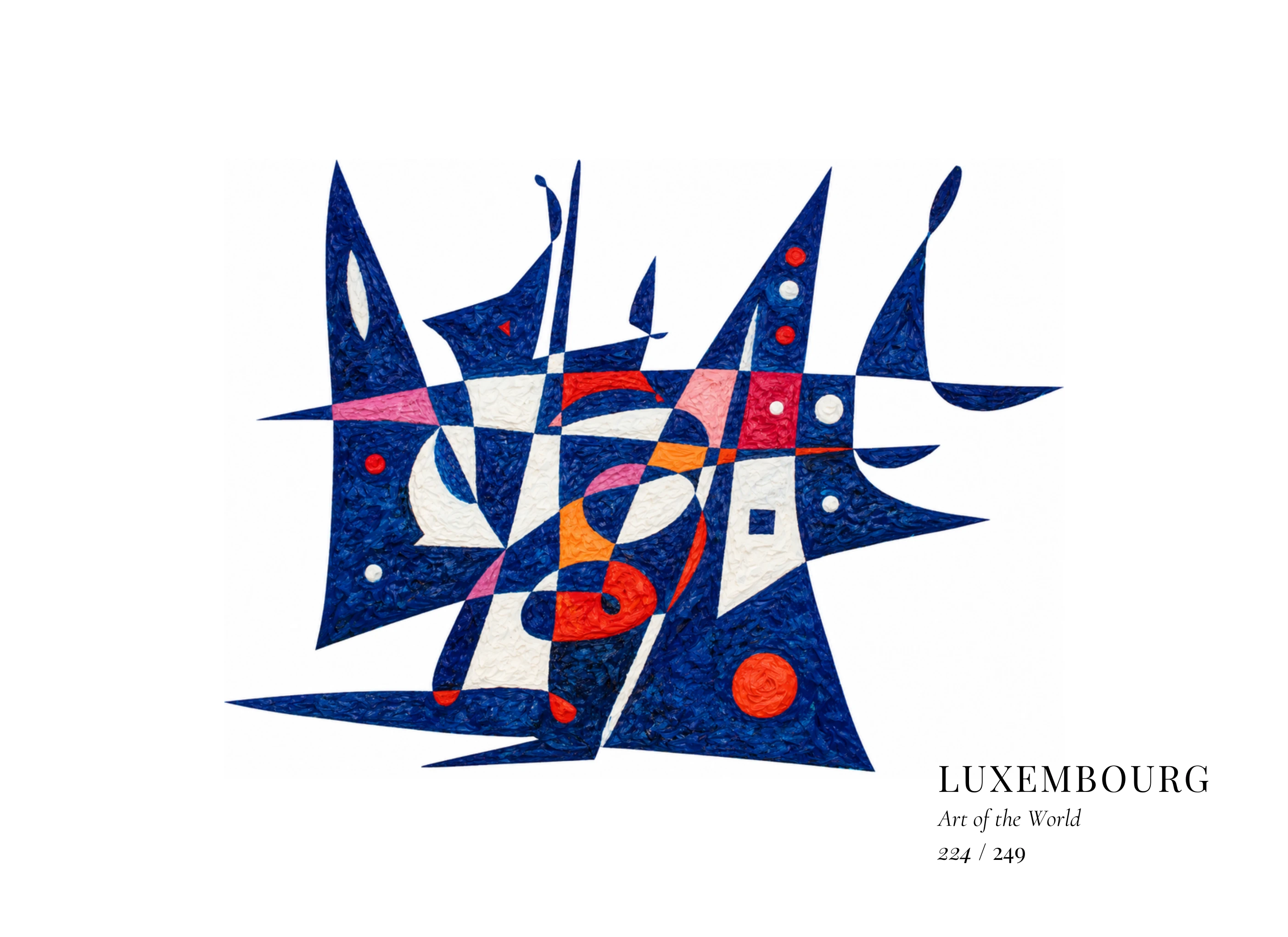 Opera Luxembourg di Gheorghe Virtosu dalla serie Art of the World