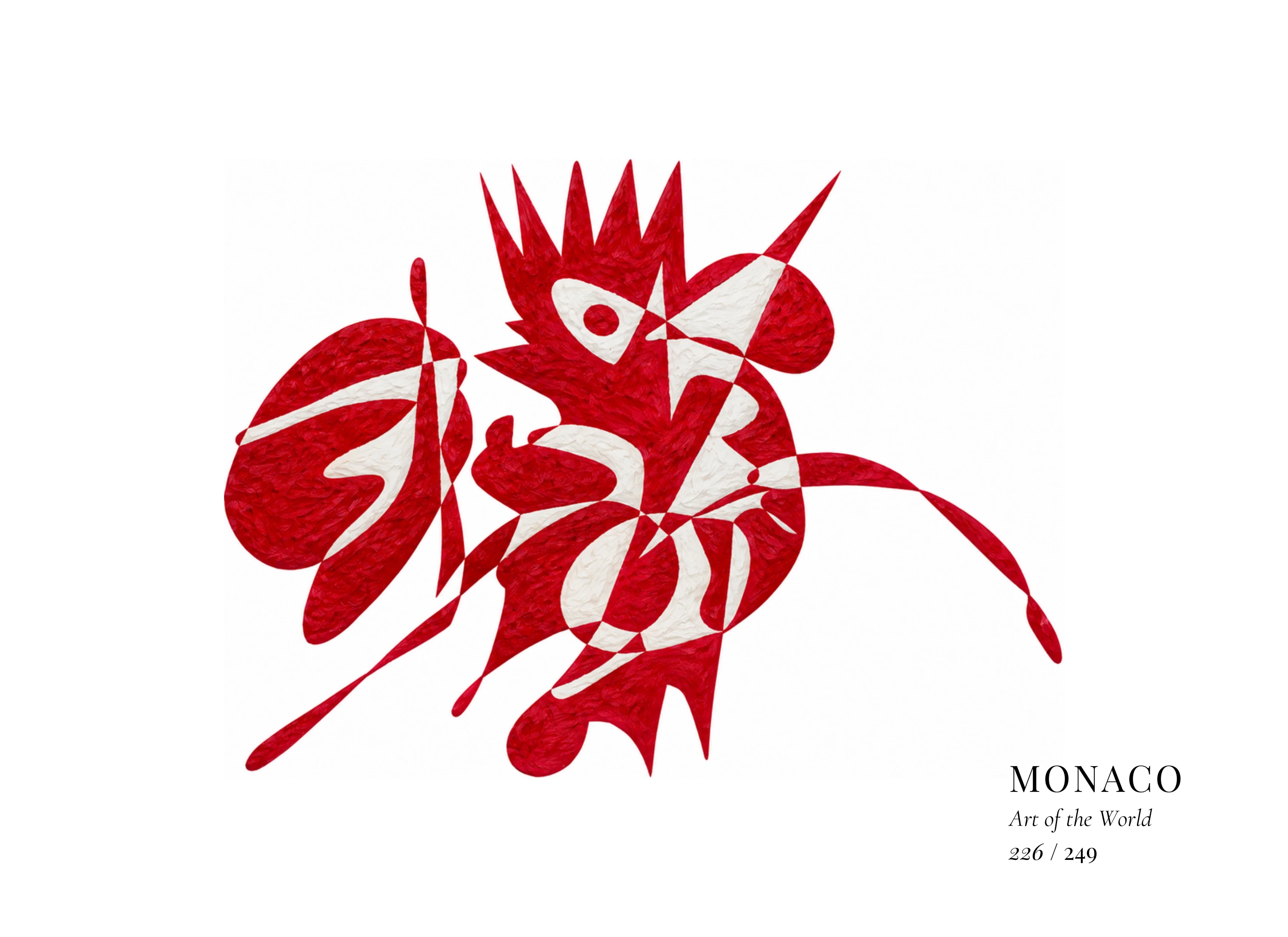 Opera Monaco di Gheorghe Virtosu dalla serie Art of the World