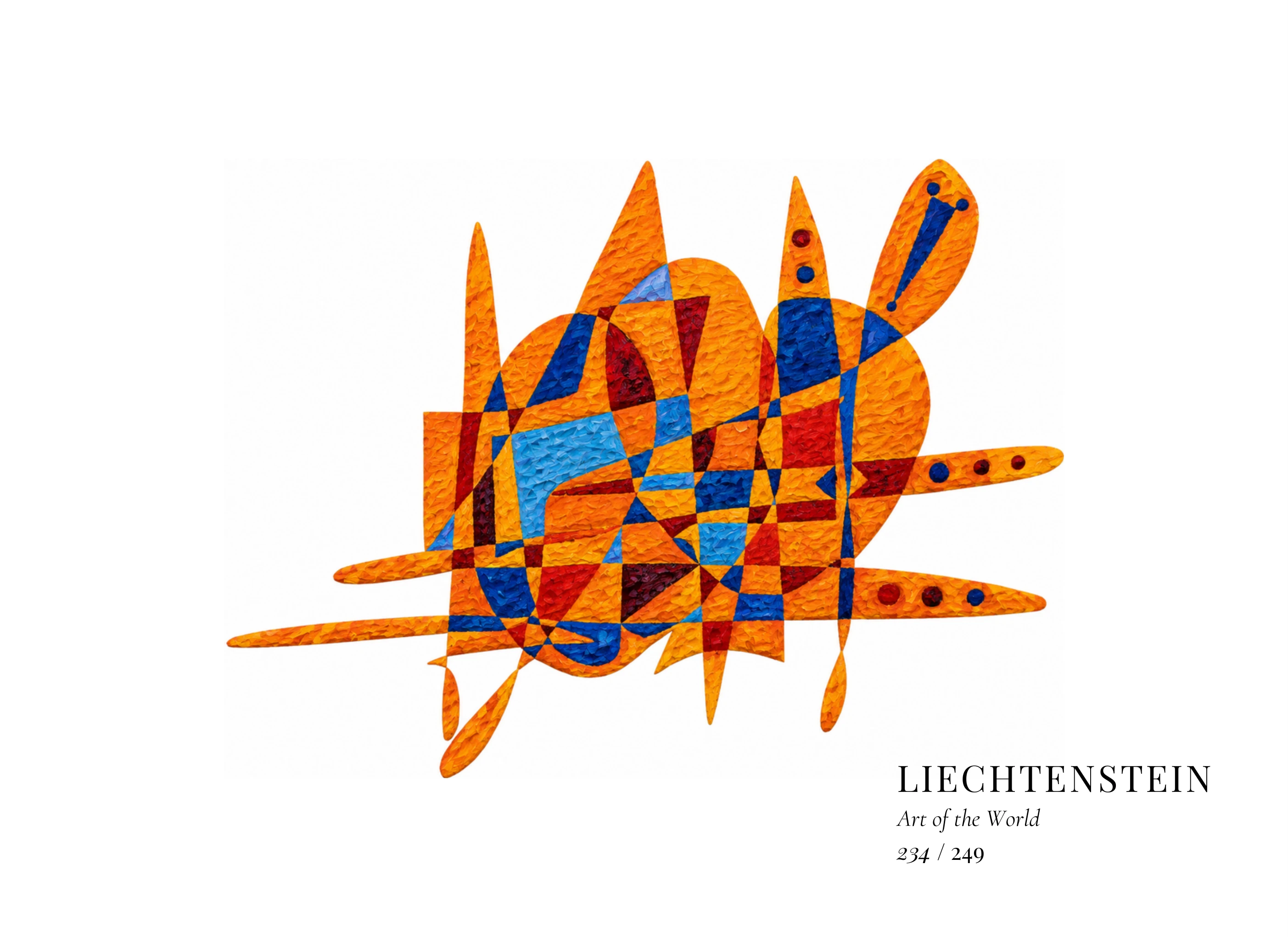 Opera Liechtenstein di Gheorghe Virtosu dalla serie Art of the World