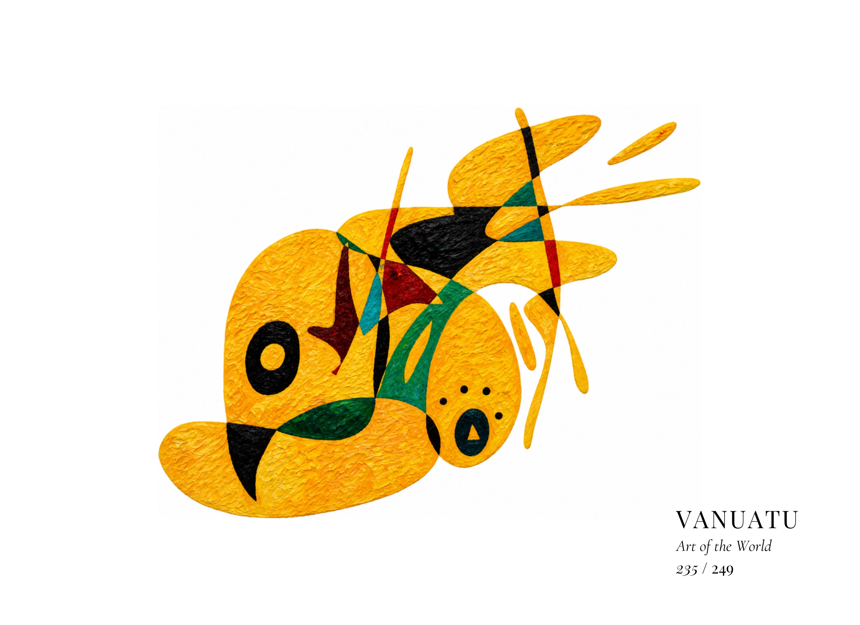 Opera Vanuatu di Gheorghe Virtosu dalla serie Art of the World