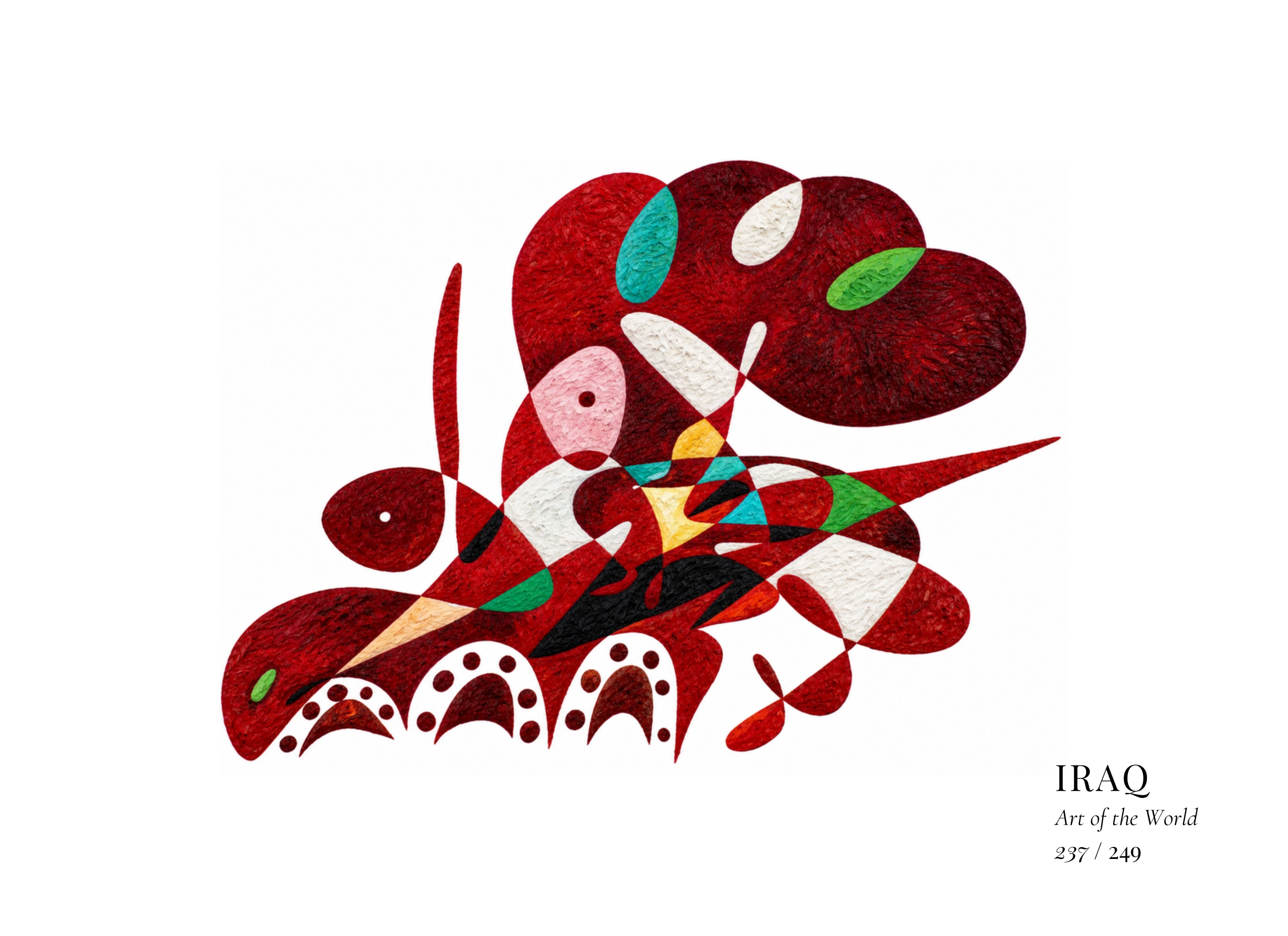 Opera Iraq di Gheorghe Virtosu dalla serie Art of the World