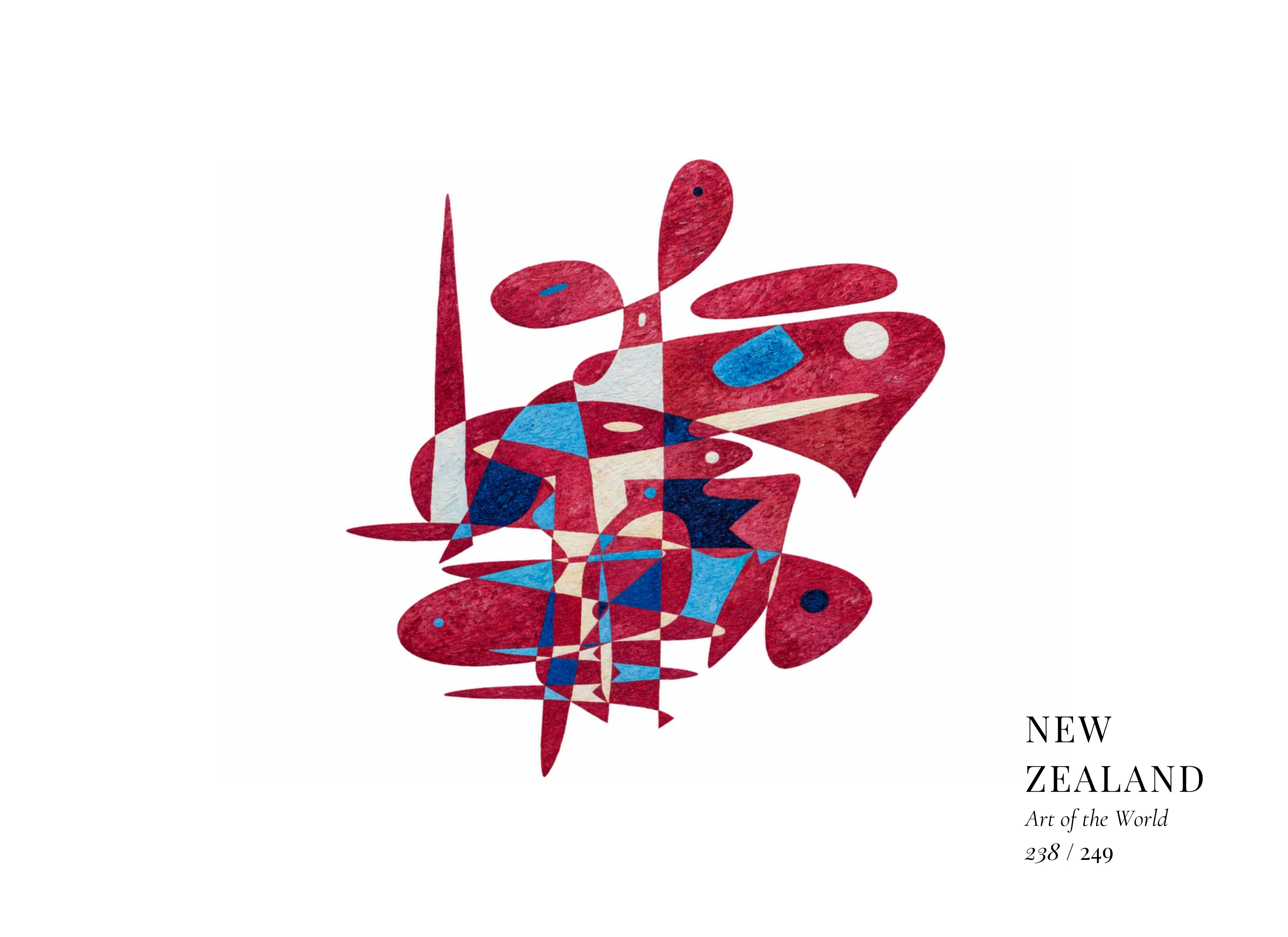 Opera New Zealand di Gheorghe Virtosu dalla serie Art of the World
