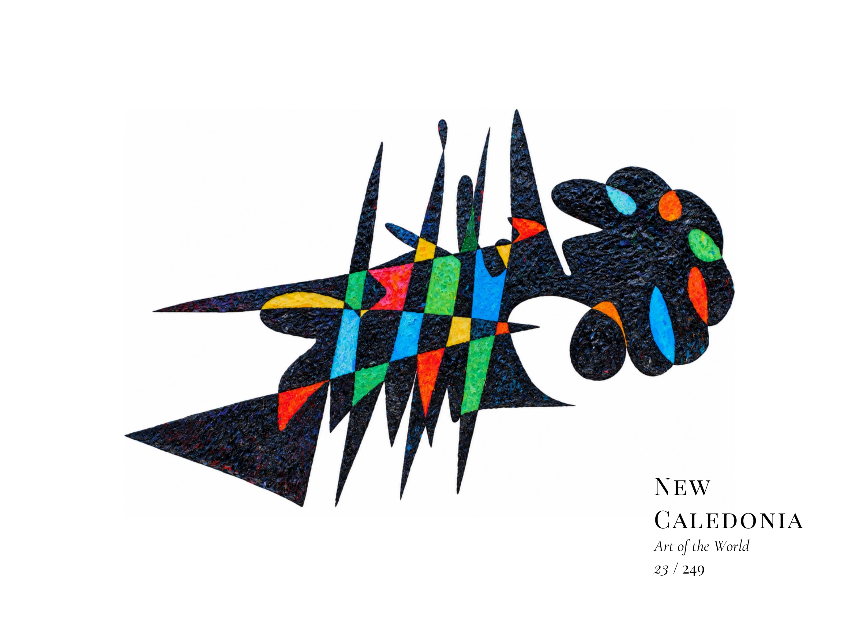 Opera New Caledonia di Gheorghe Virtosu dalla serie Art of the World