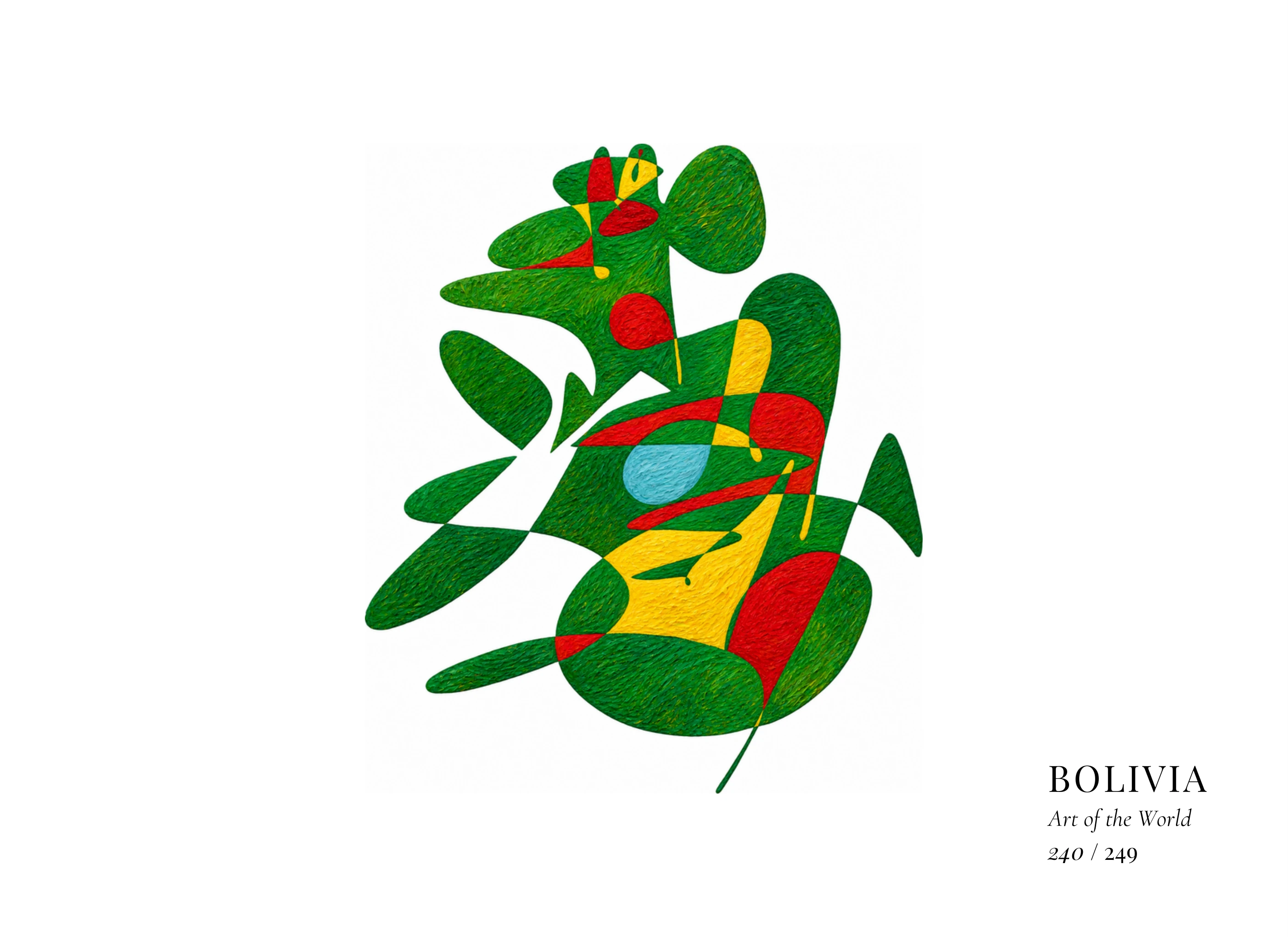 Opera Bolivia di Gheorghe Virtosu dalla serie Art of the World