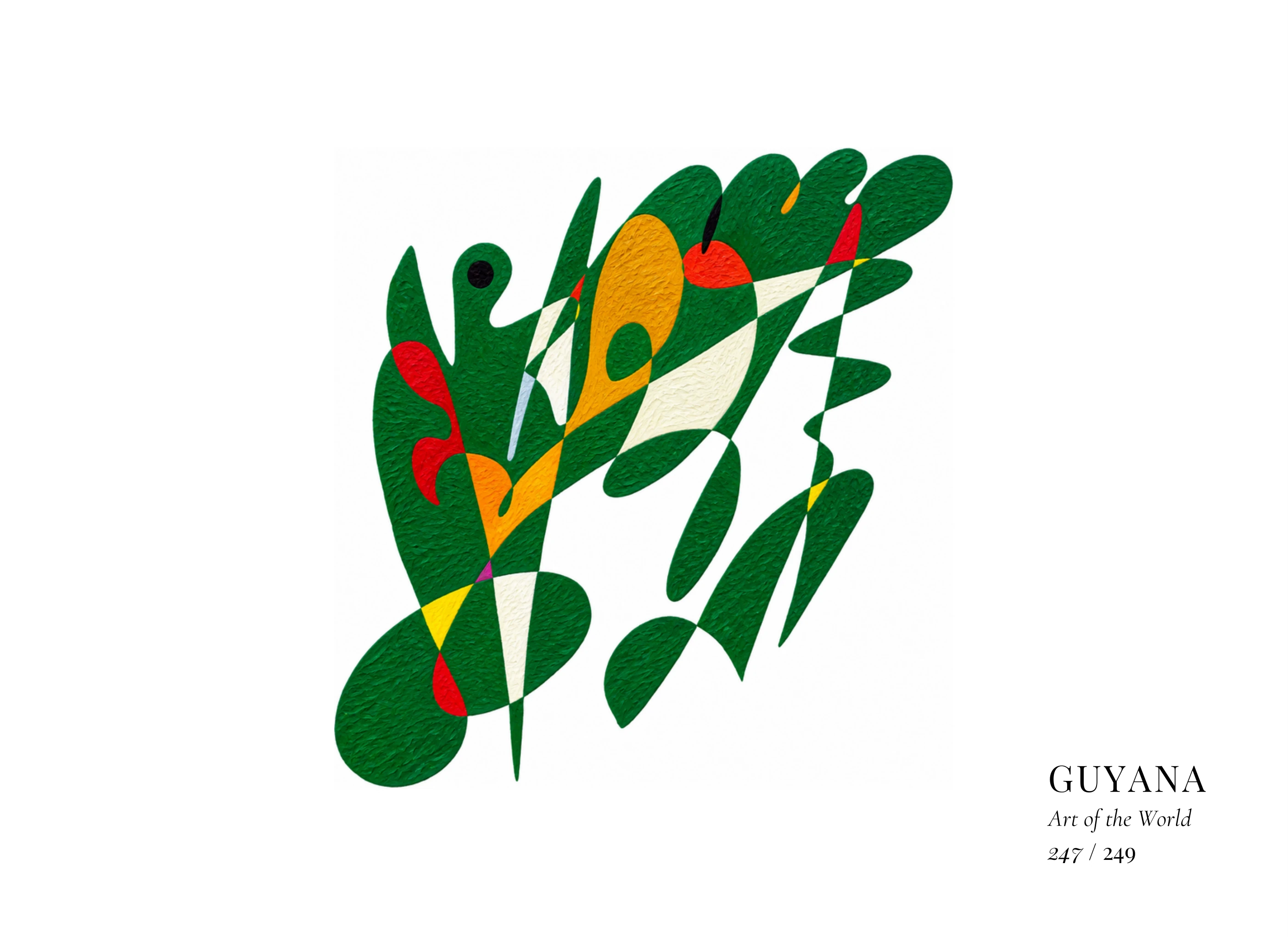 Opera Guyana di Gheorghe Virtosu dalla serie Art of the World