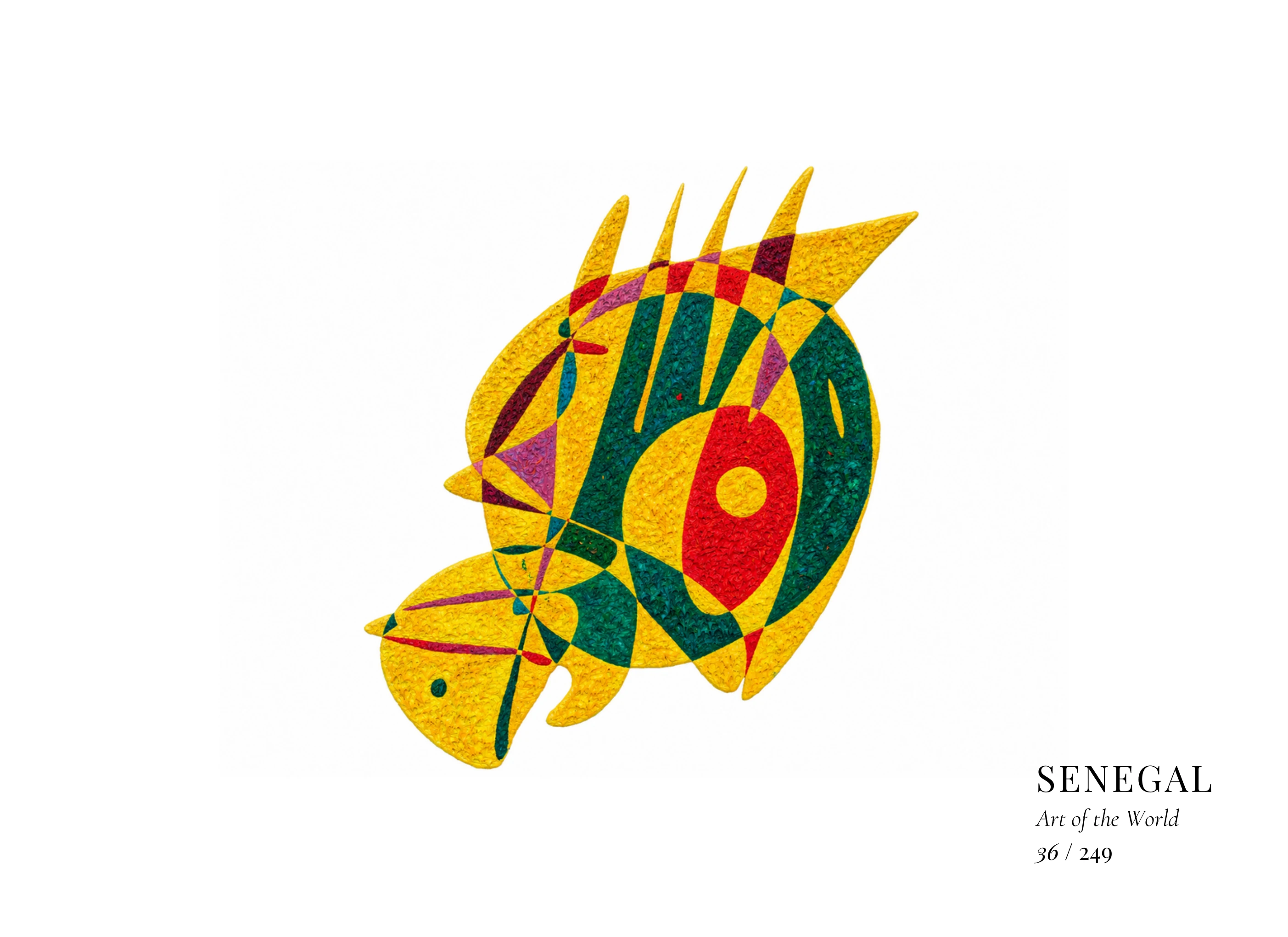 Opera Senegal di Gheorghe Virtosu dalla serie Art of the World