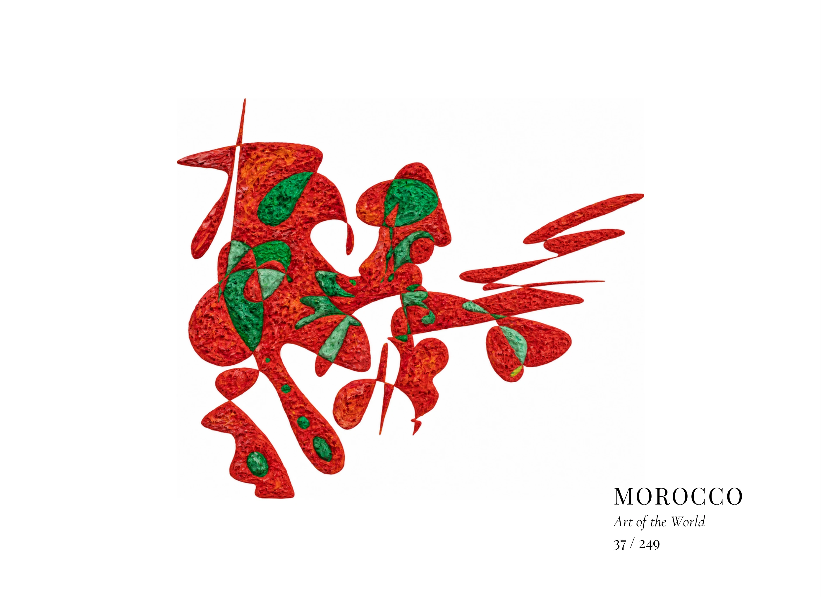 Opera Morocco di Gheorghe Virtosu dalla serie Art of the World
