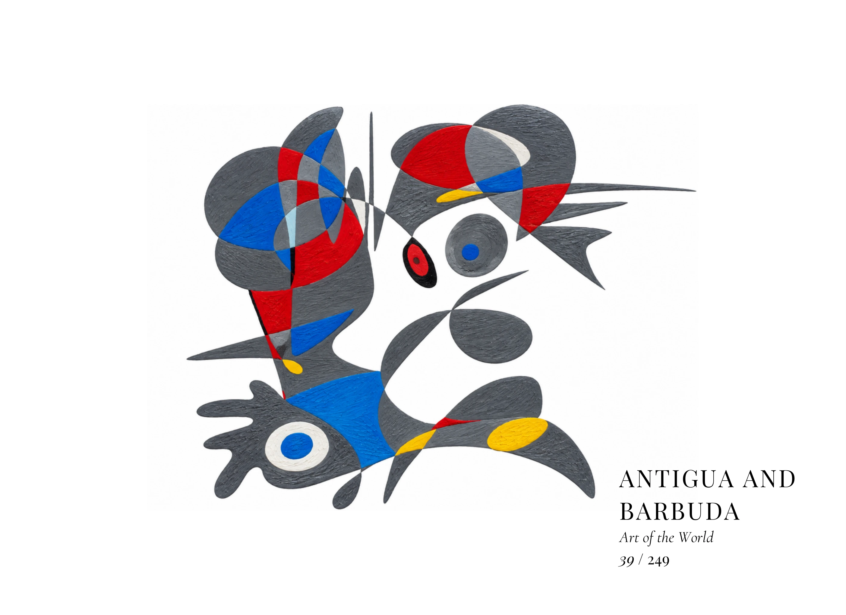 Opera Antigua and Barbuda di Gheorghe Virtosu dalla serie Art of the World