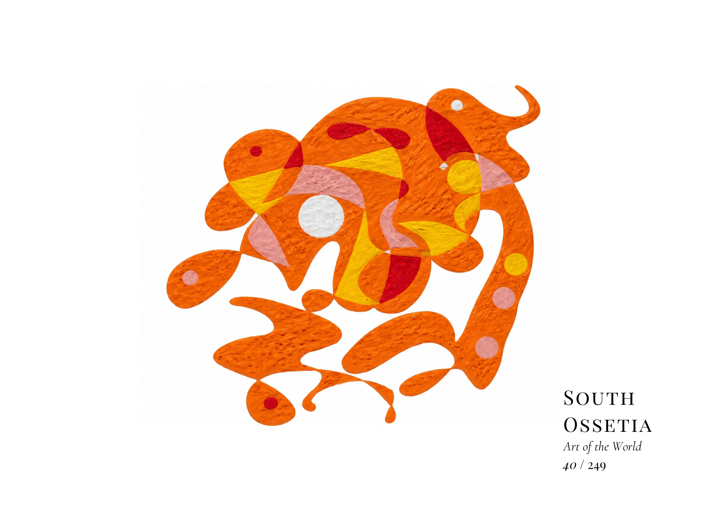 Opera South Ossetia di Gheorghe Virtosu dalla serie Art of the World
