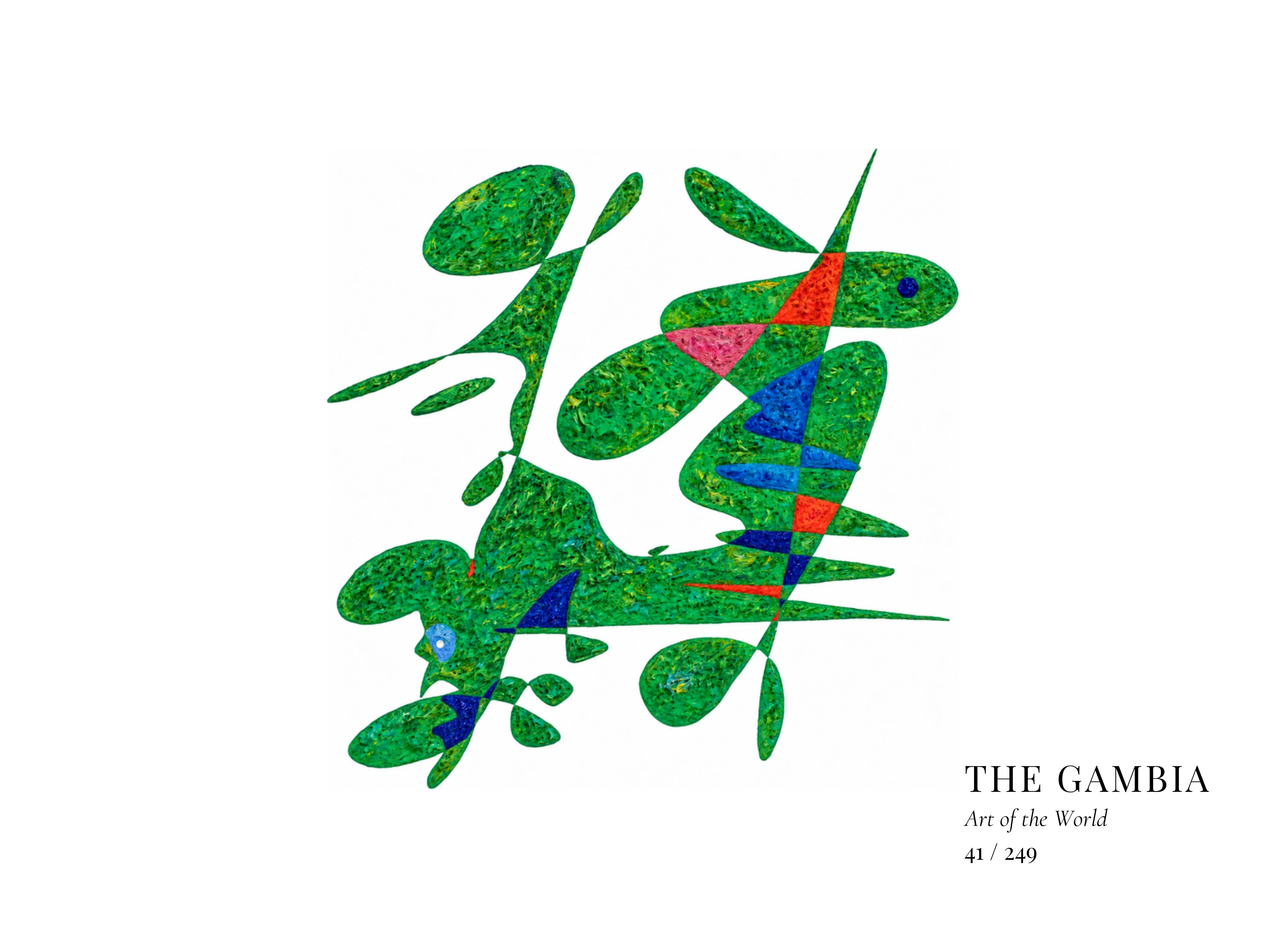 Opera The Gambia di Gheorghe Virtosu dalla serie Art of the World
