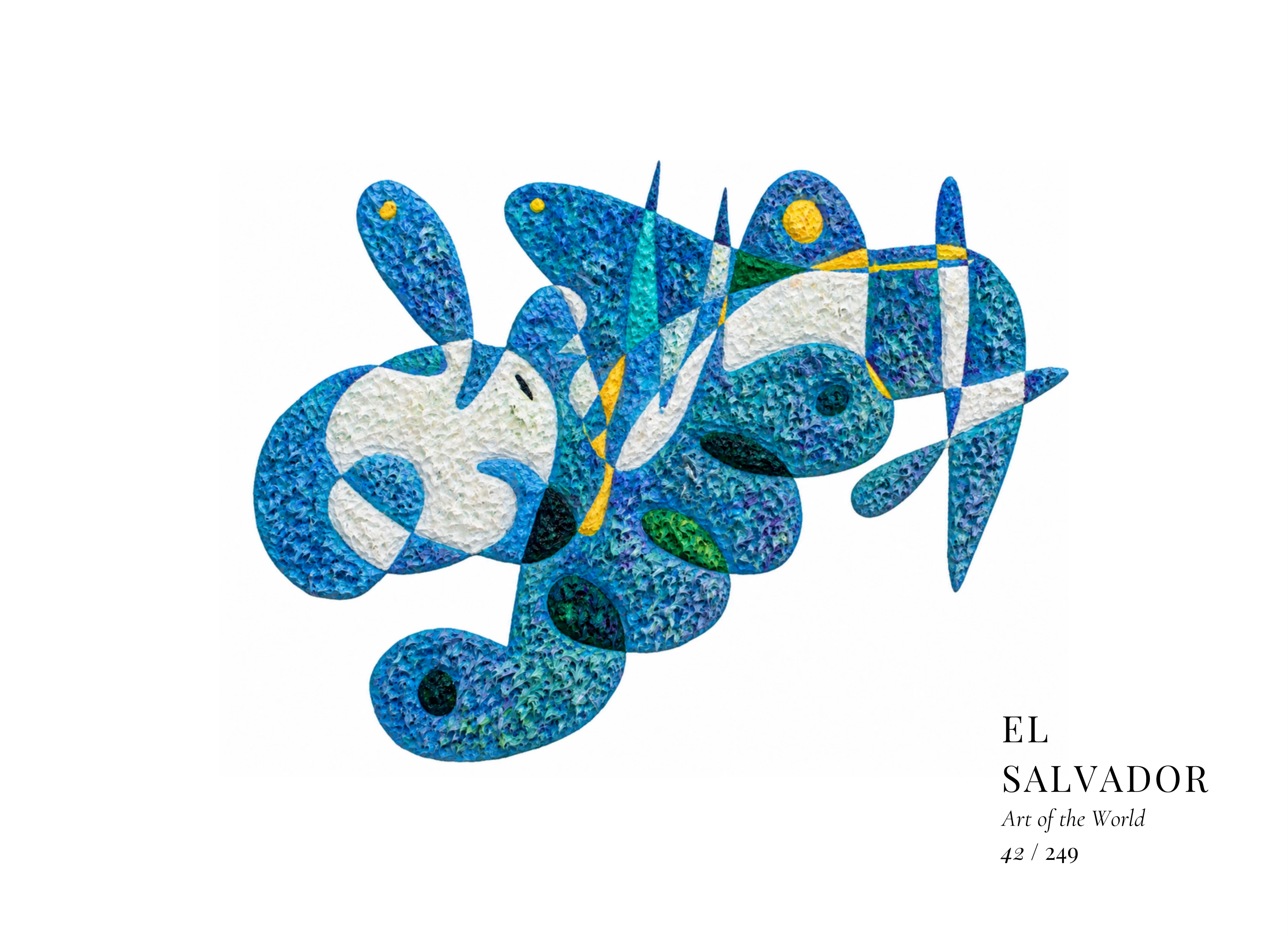 Opera El Salvador di Gheorghe Virtosu dalla serie Art of the World