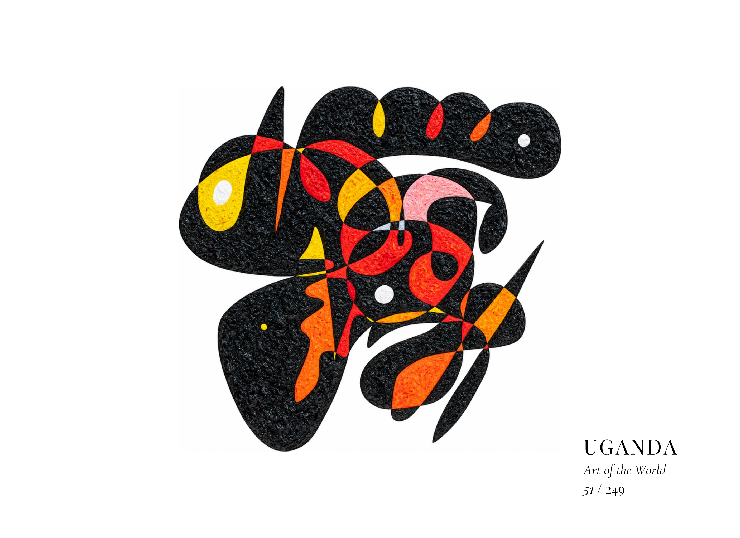 Opera Uganda di Gheorghe Virtosu dalla serie Art of the World
