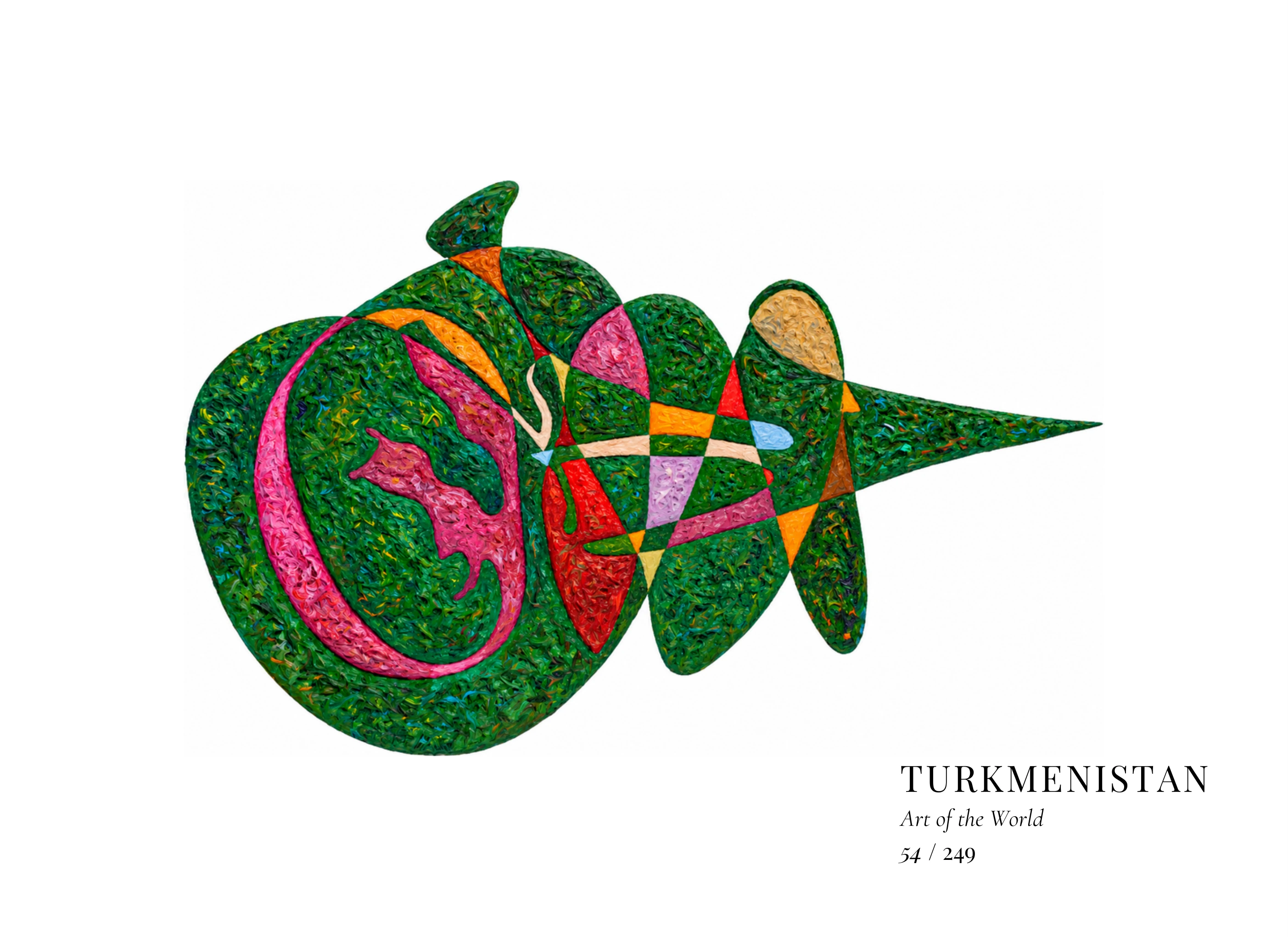 Opera Turkmenistan di Gheorghe Virtosu dalla serie Art of the World