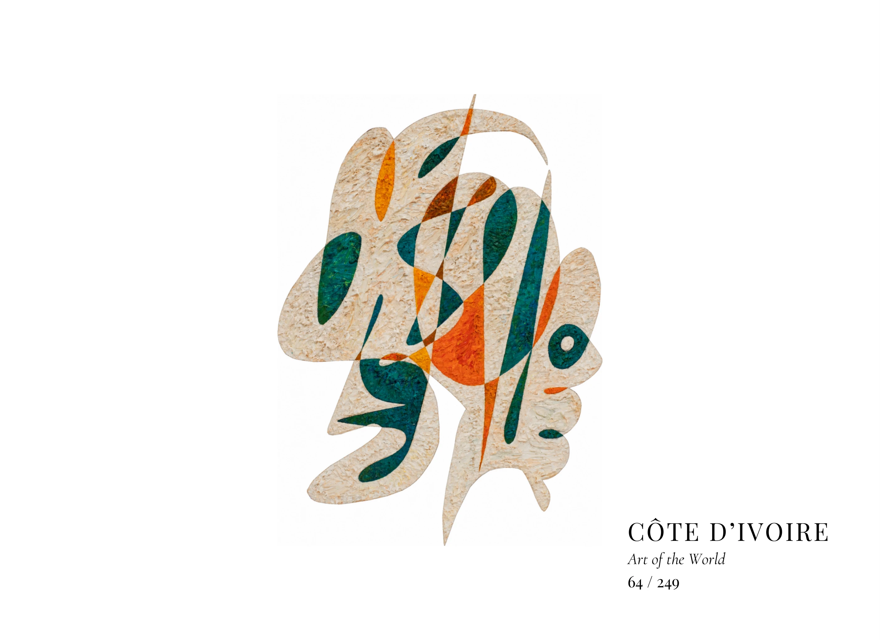 Opera Côte d’Ivoire di Gheorghe Virtosu dalla serie Art of the World