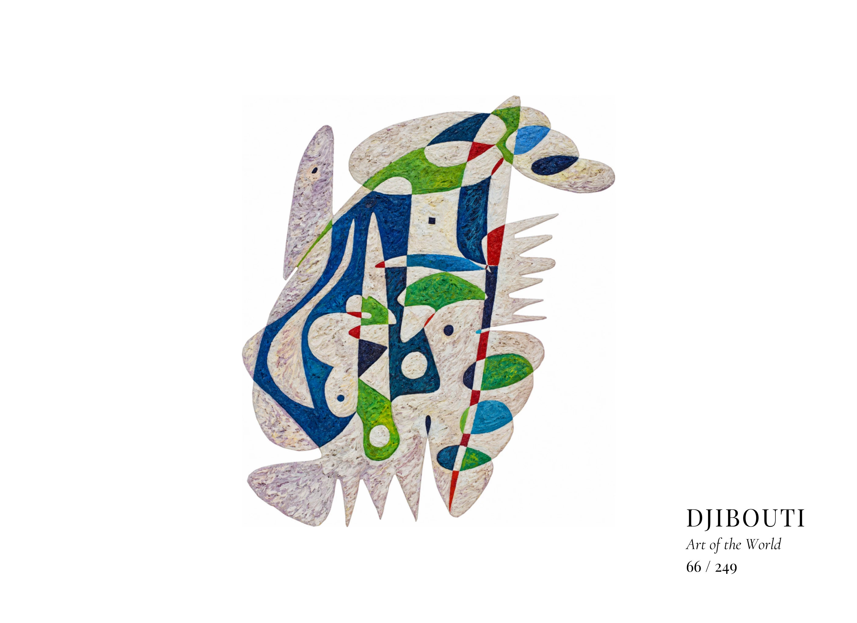 Opera Djibouti di Gheorghe Virtosu dalla serie Art of the World