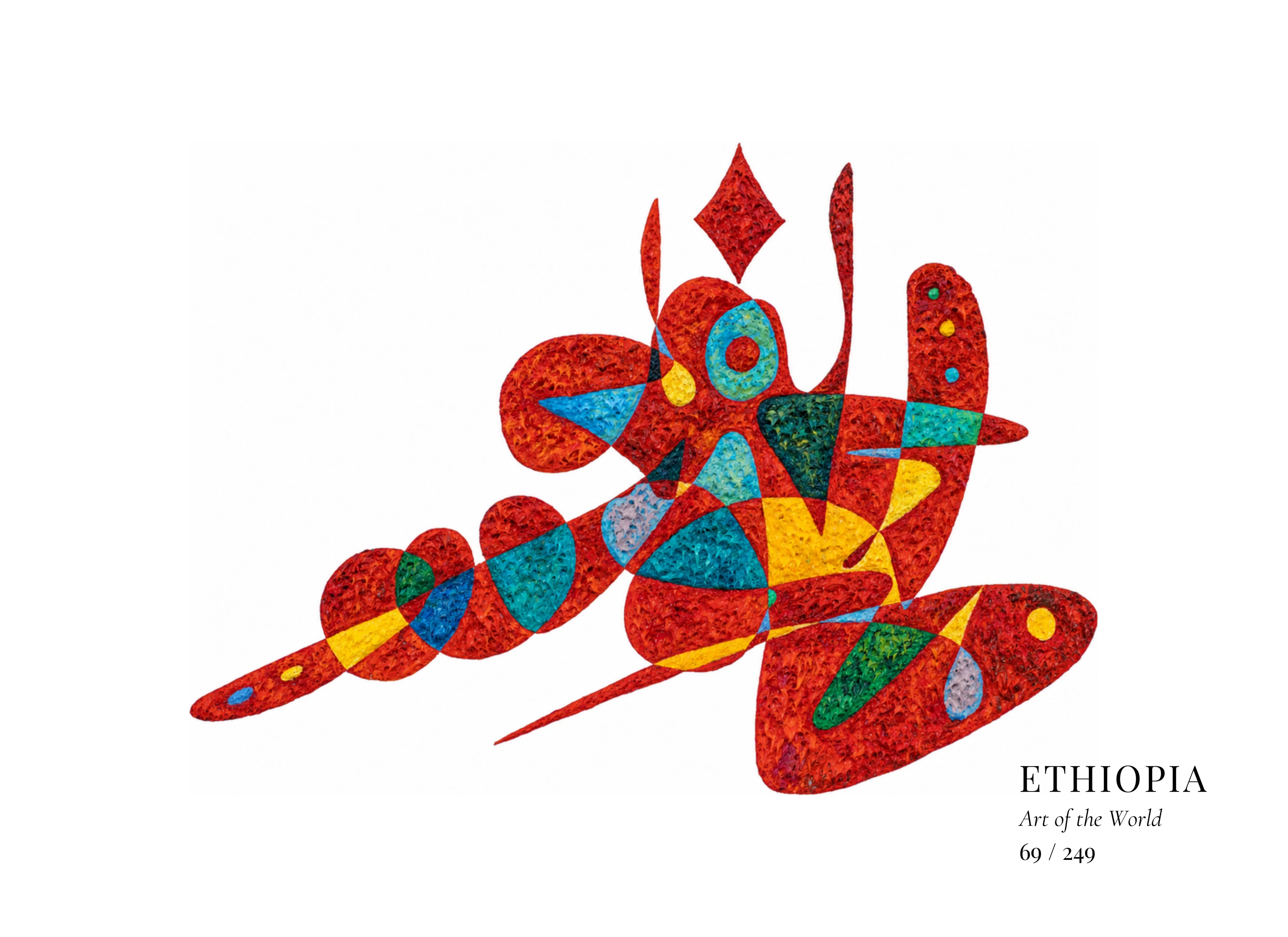 Opera Ethiopia di Gheorghe Virtosu dalla serie Art of the World