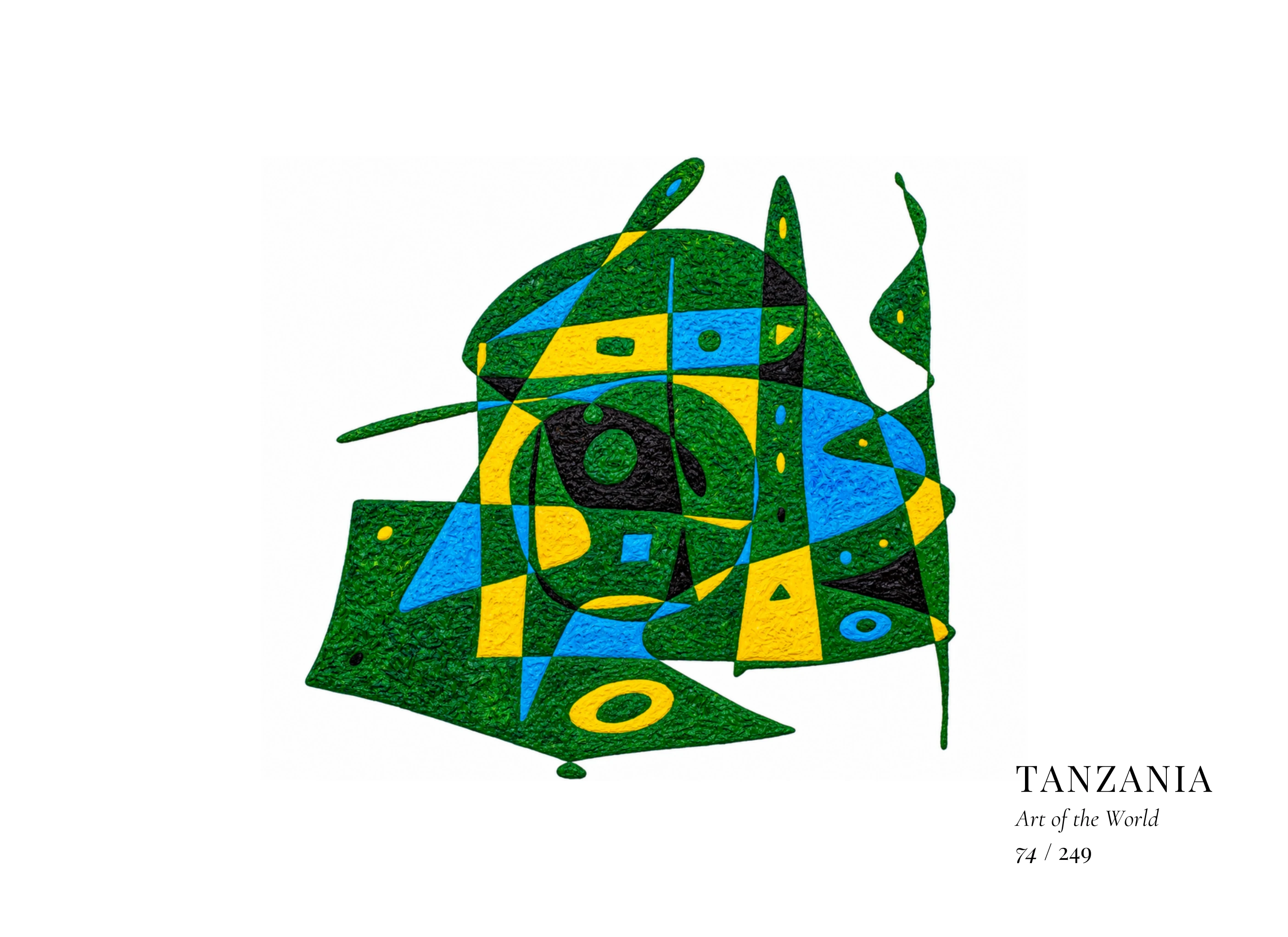 Opera Tanzania di Gheorghe Virtosu dalla serie Art of the World