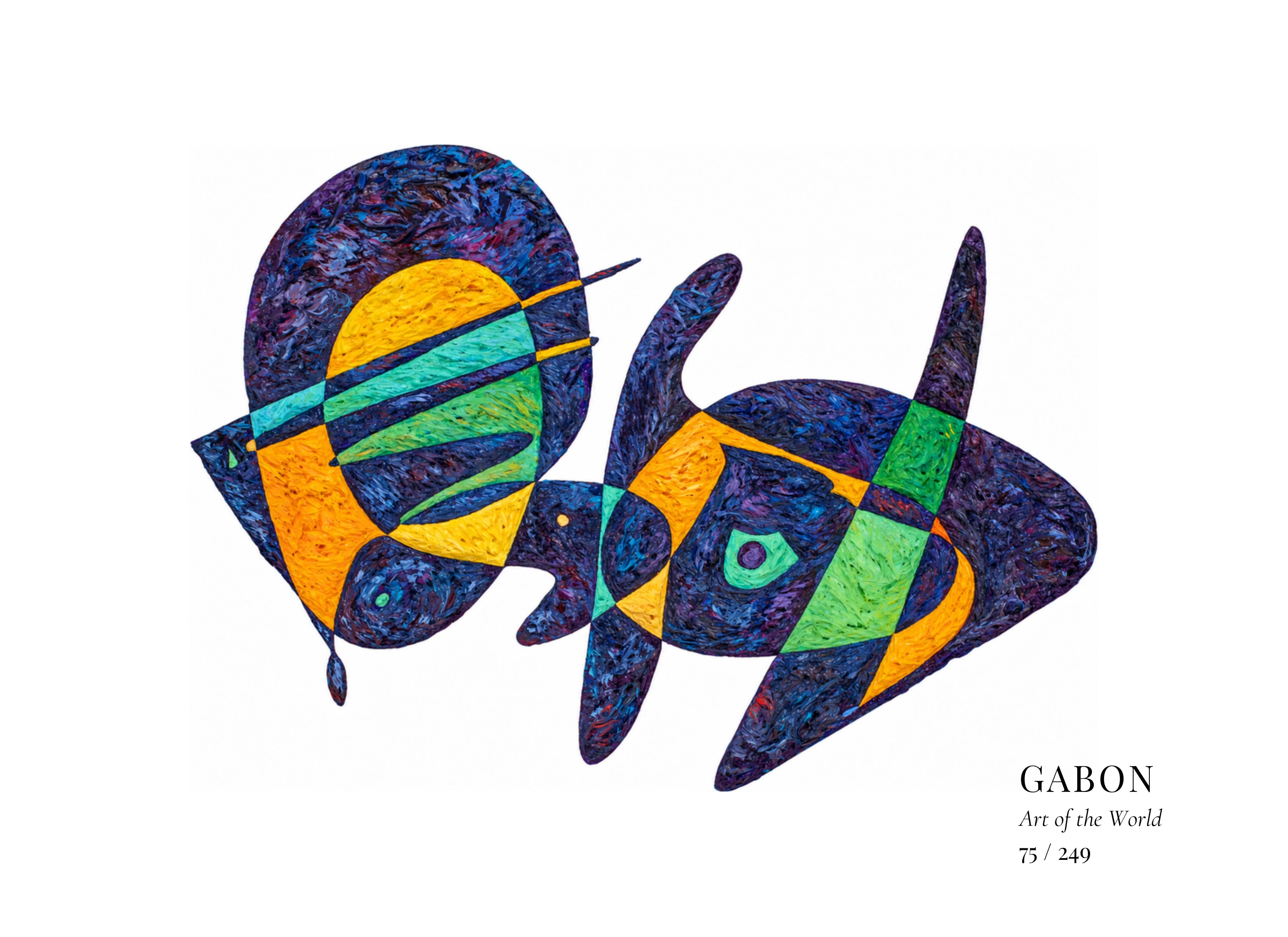Opera Gabon di Gheorghe Virtosu dalla serie Art of the World