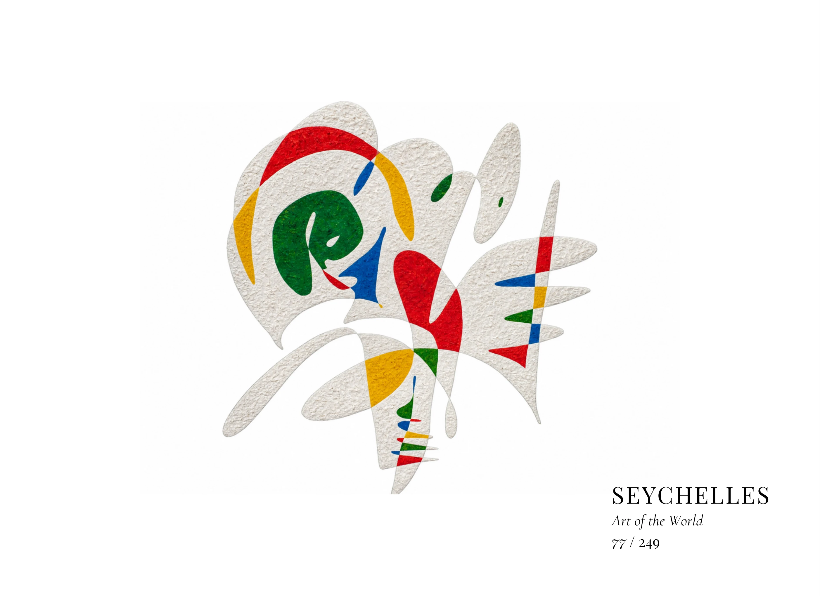 Opera Seychelles di Gheorghe Virtosu dalla serie Art of the World