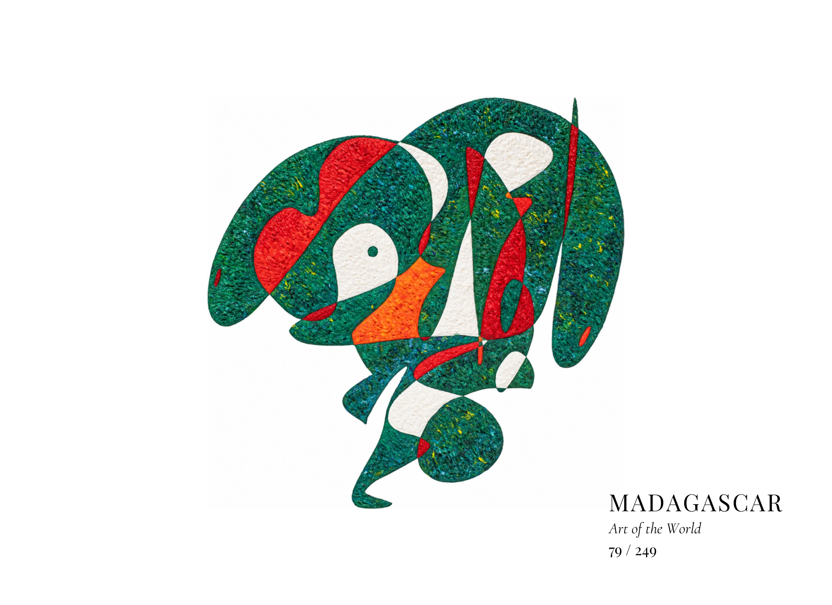 Opera Madagascar di Gheorghe Virtosu dalla serie Art of the World